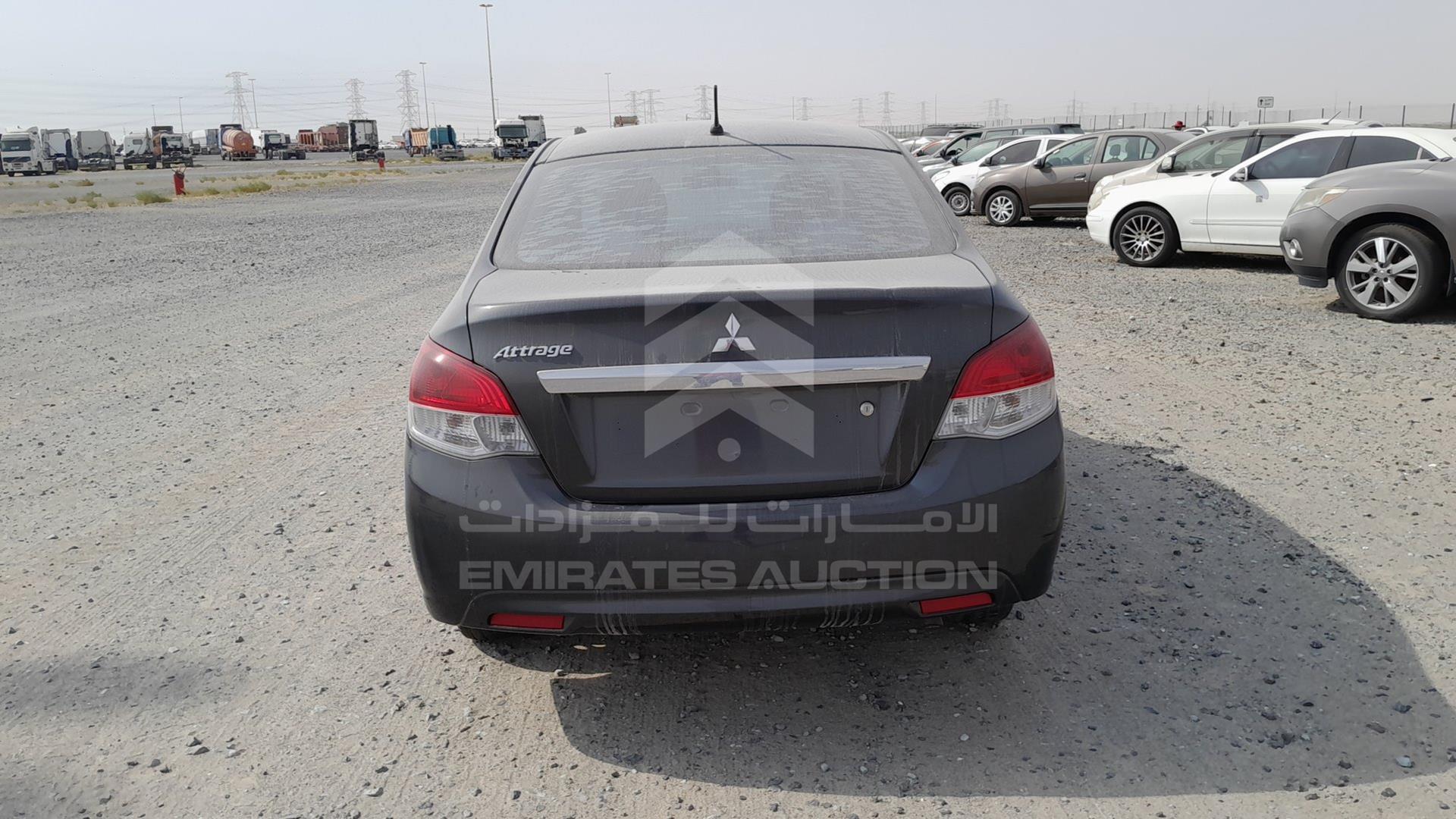 2014 MITSUBISHI ATTRAGE VIN: MMBSTA13AEH010745