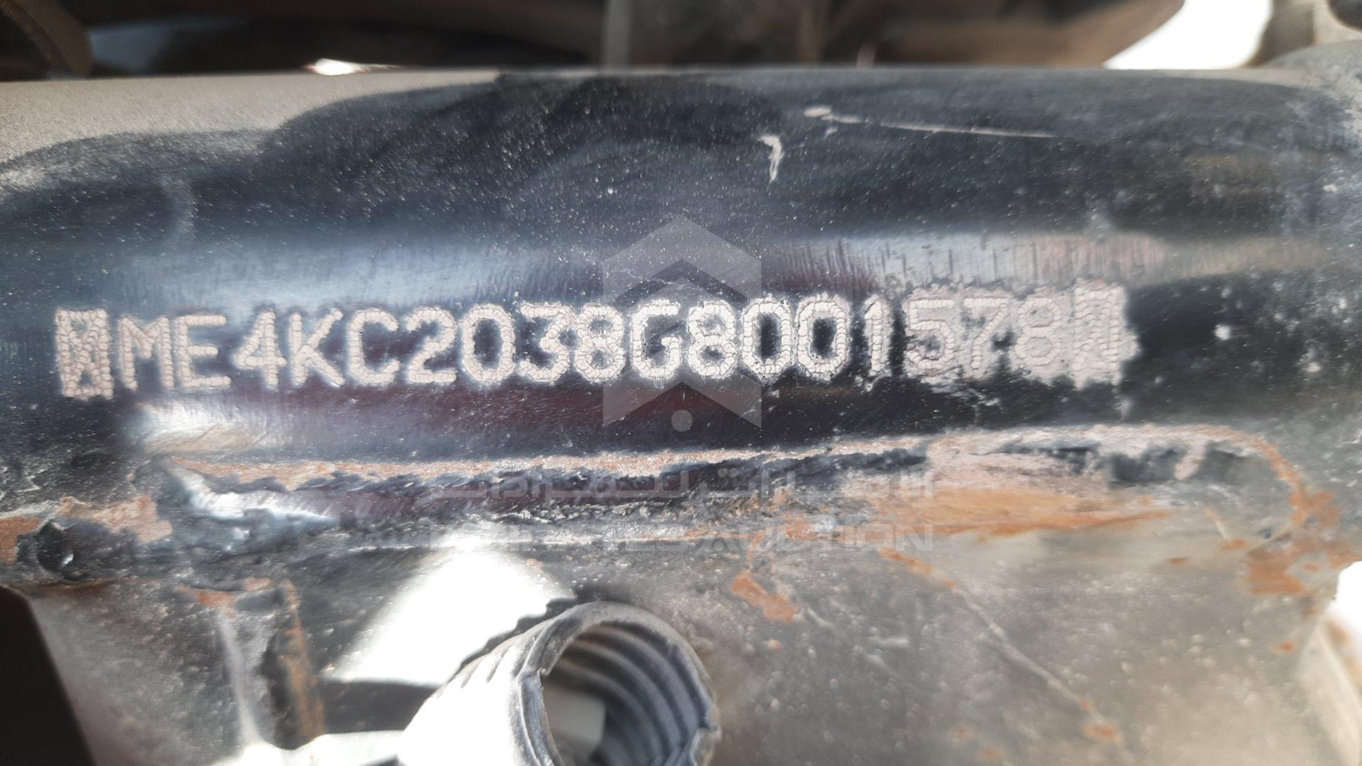 0 HONDA UNICORN VIN: ME4KC2038G8001578