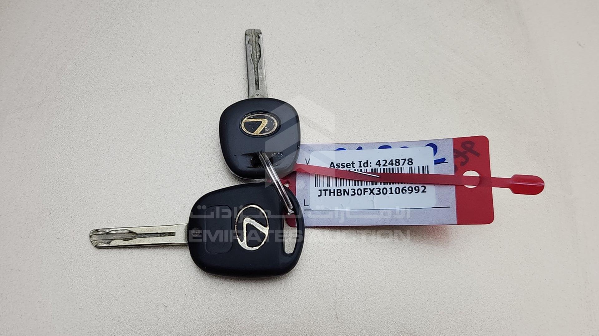 2003 LEXUS LS 430 VIN: JTHBN30FX30106992