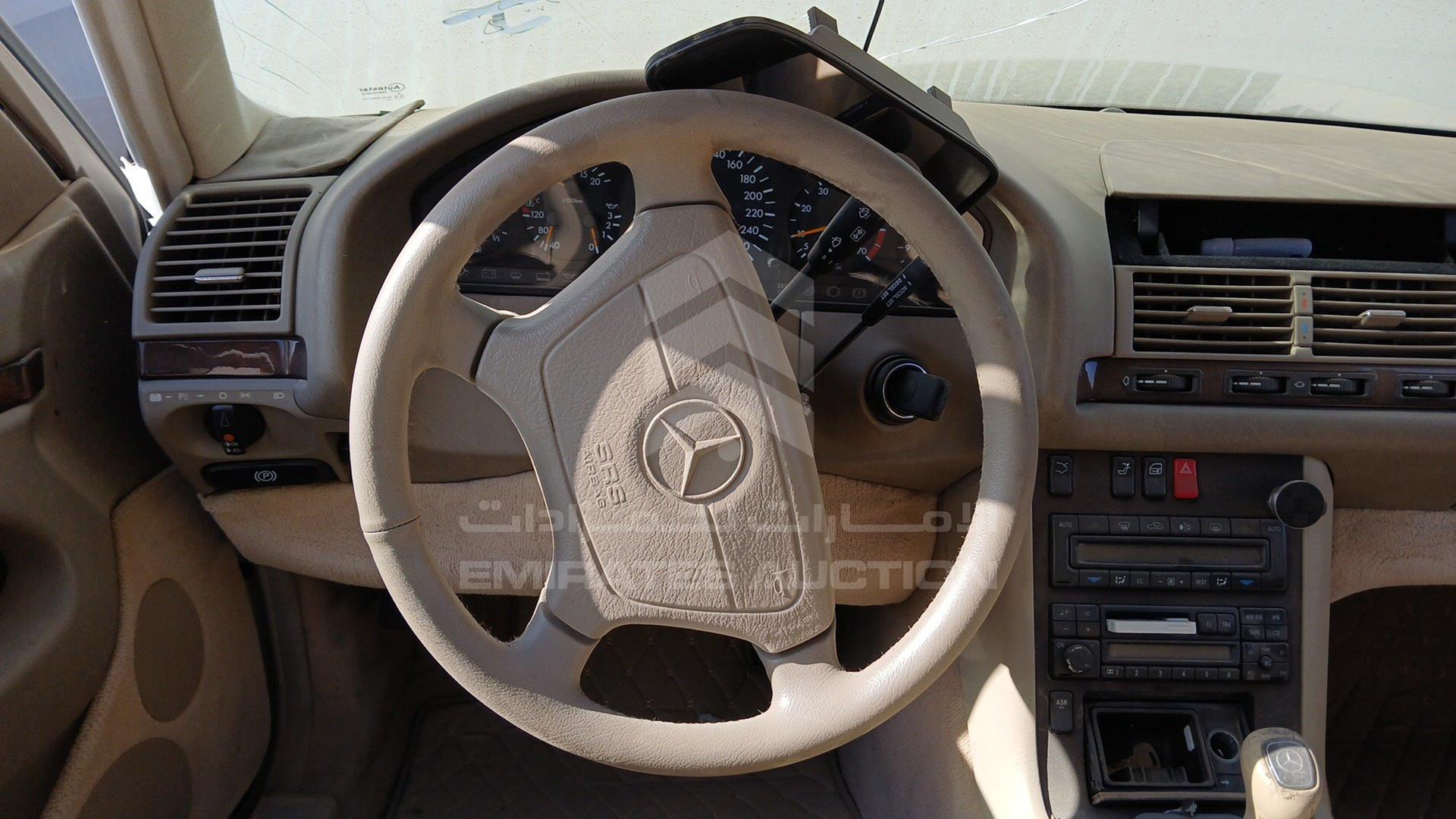 1997 MERCEDES S420 VIN: WDBGA43G9VA369337