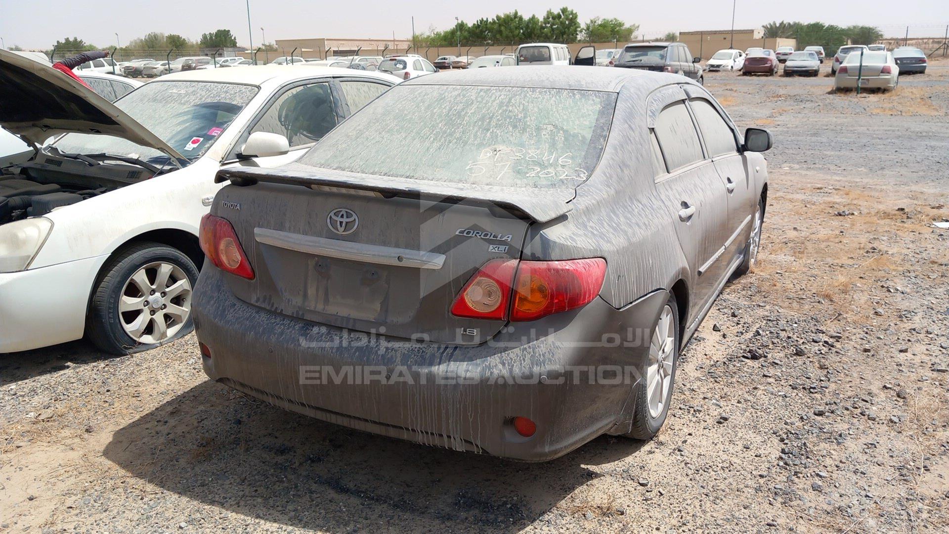 2008 TOYOTA COROLLA VIN: JTDBR42E589009752