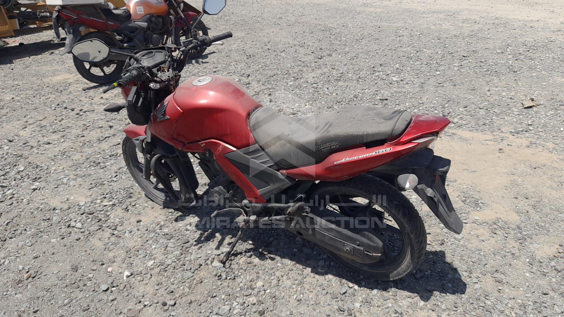 2019 HONDA UNICORN 160 VIN: ME4KC20C7KA002853