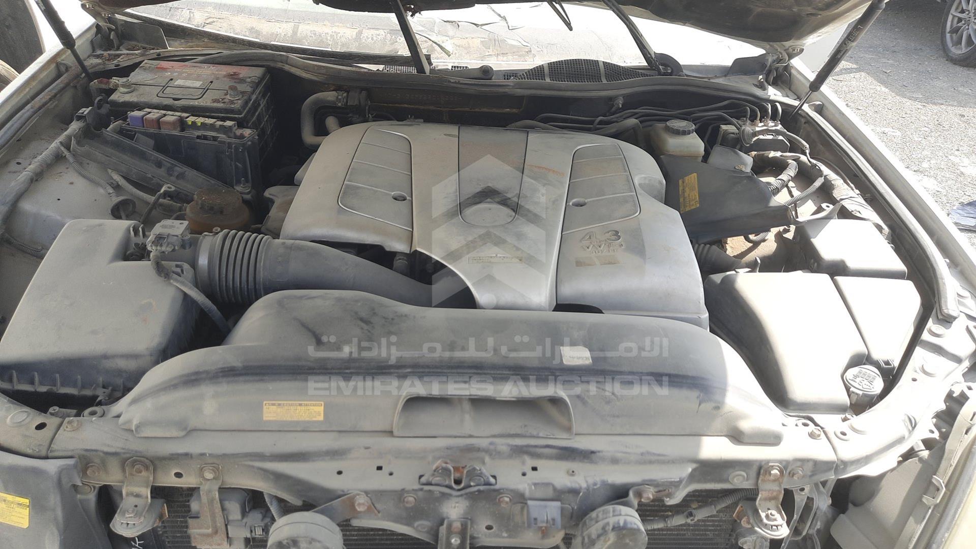 2005 LEXUS LS 430 VIN: JTHBN36F955014558