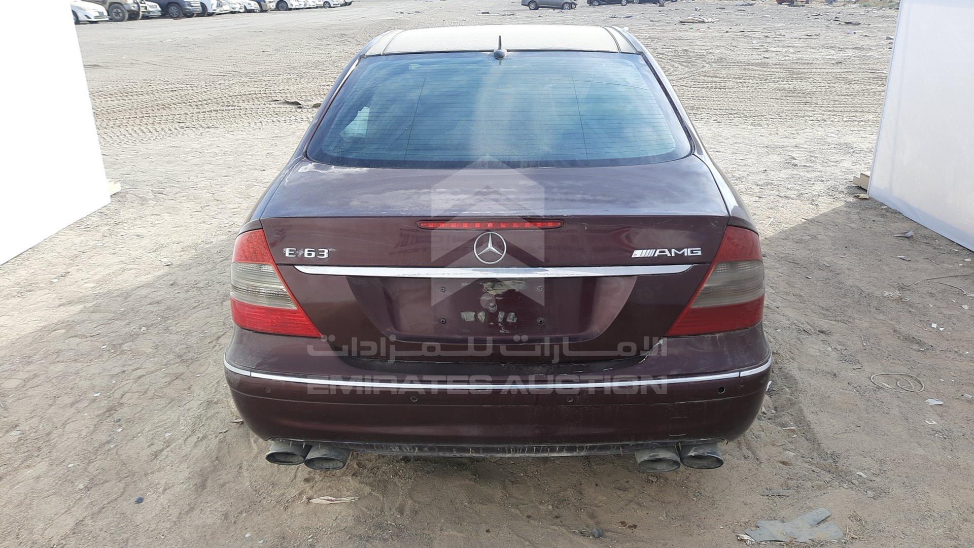 2007 MERCEDES E 63 VIN: WDBUF77X77B068319