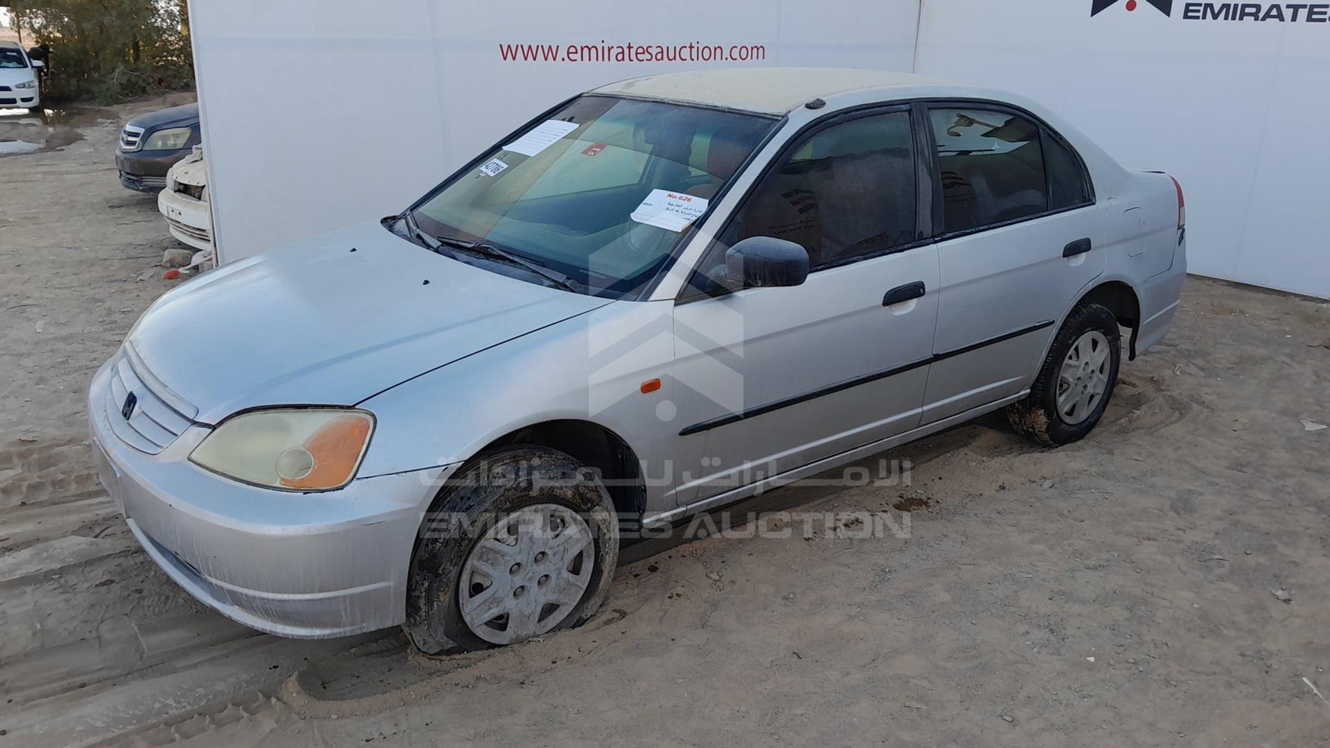 2003 HONDA CIVIC VIN: JHMES86143S406420