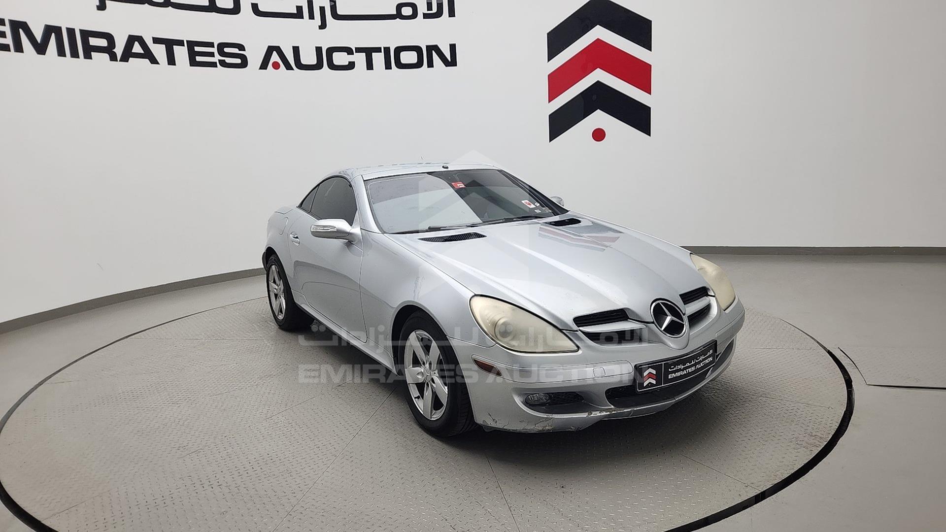 2006 MERCEDES SLK280 VIN: WDBWK54F06F103701