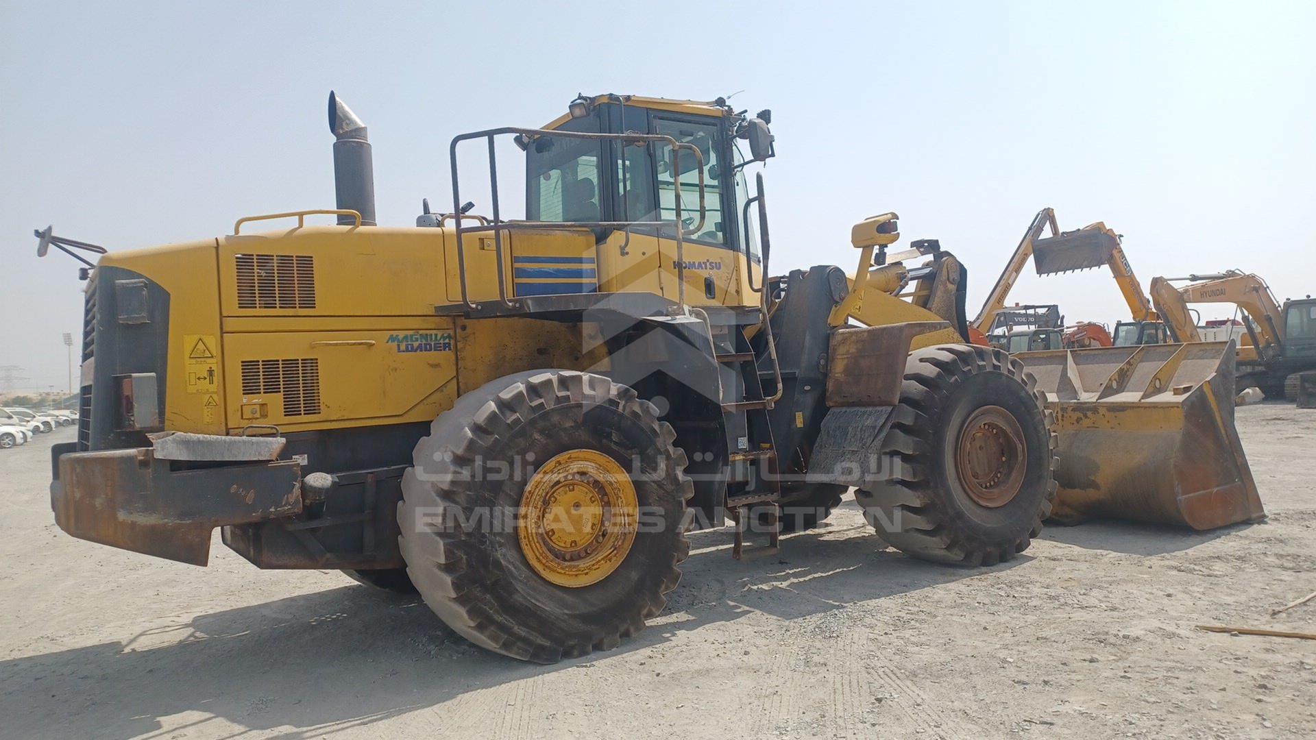 2014 KOMATSU WA500 VIN: KMTWA096T01055987
