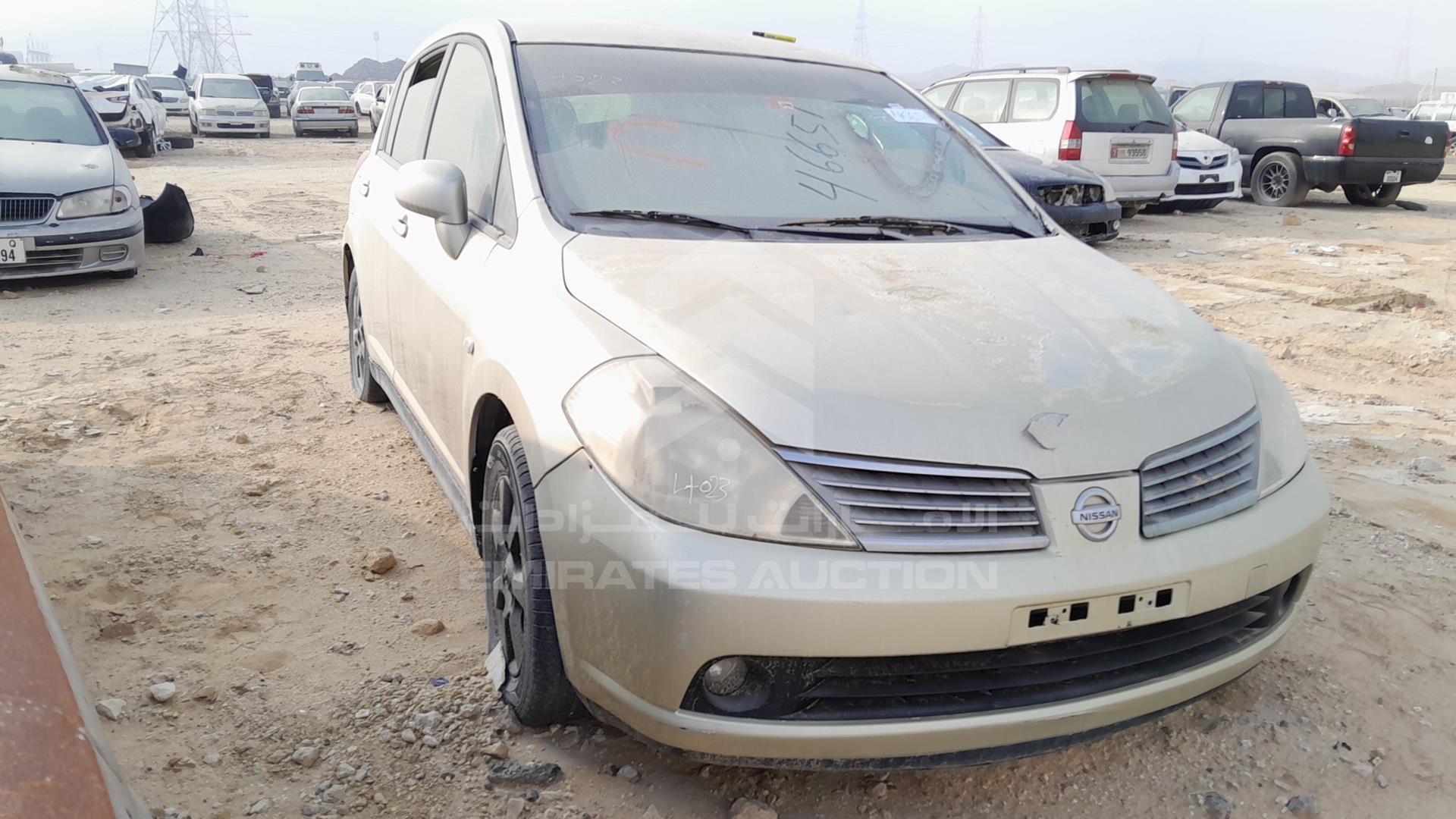 2006 NISSAN TIIDA VIN: JN1CC13C56T000599