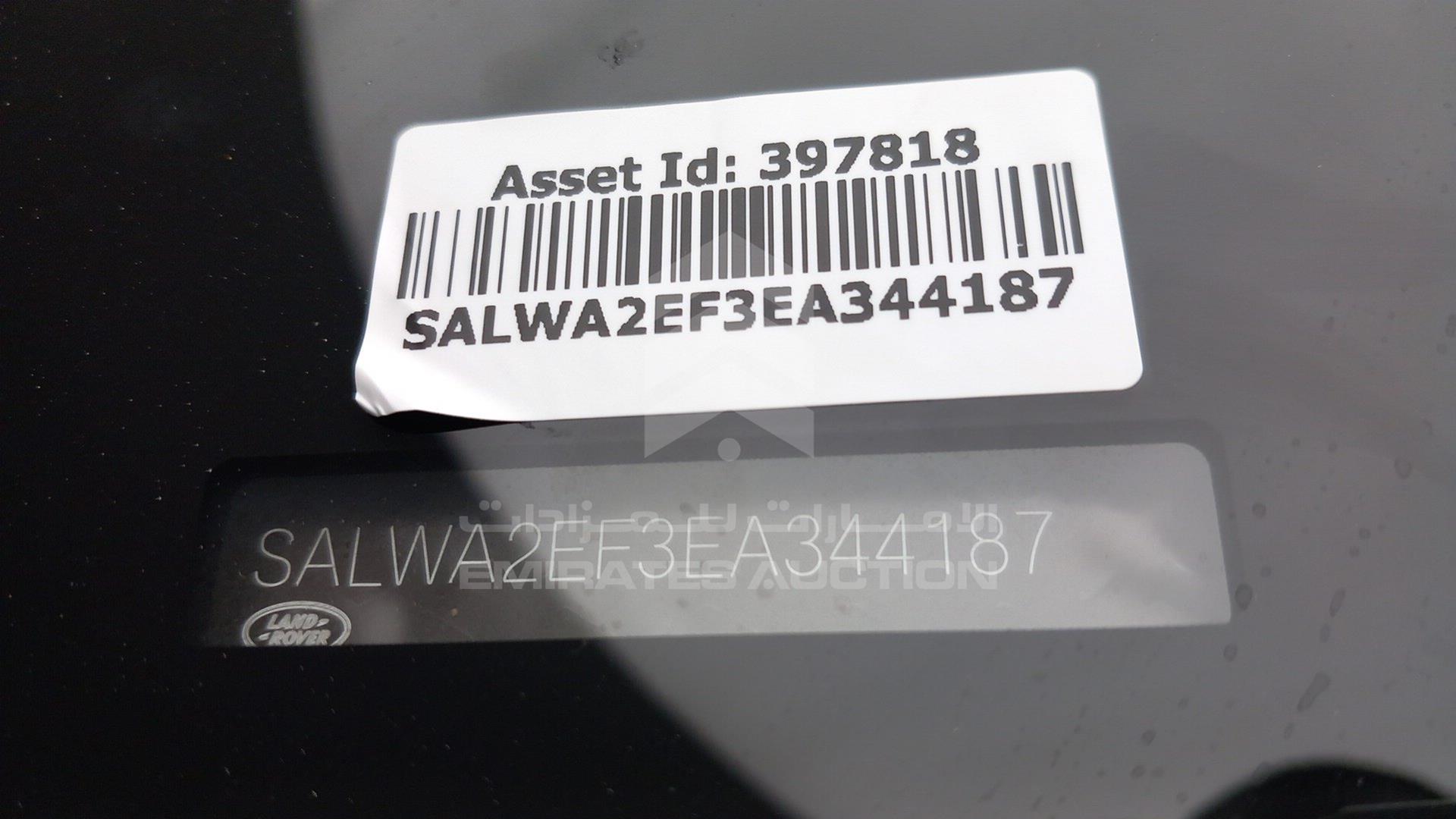 2014 RANGE ROVER SPORT VIN: SALWA2EF3EA344187