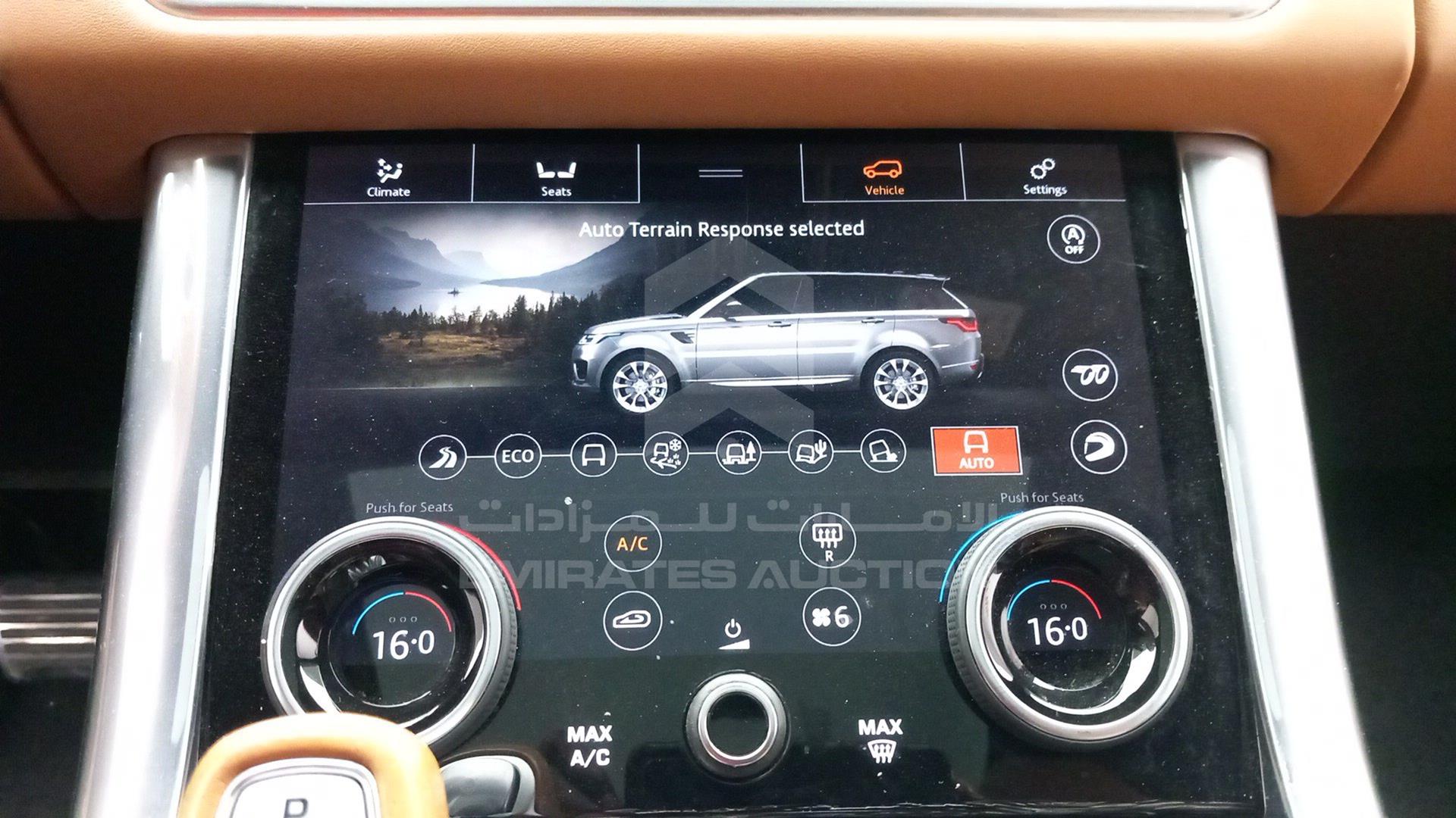 2018 RANGE ROVER SPORT SVR VIN: SALWA2BE6JA191147