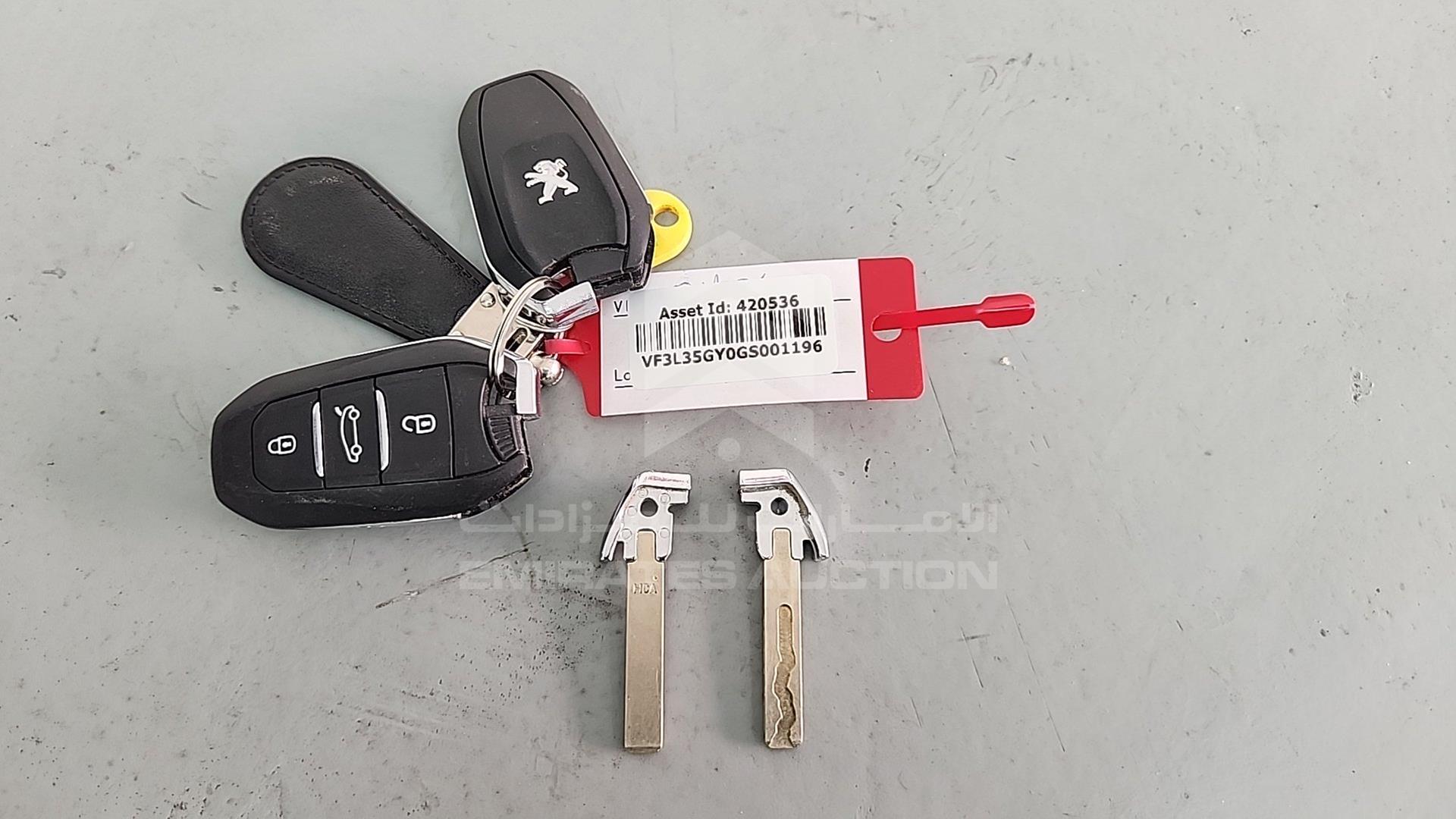 2016 PEUGEOT 308 VIN: VF3L35GY0GS001196