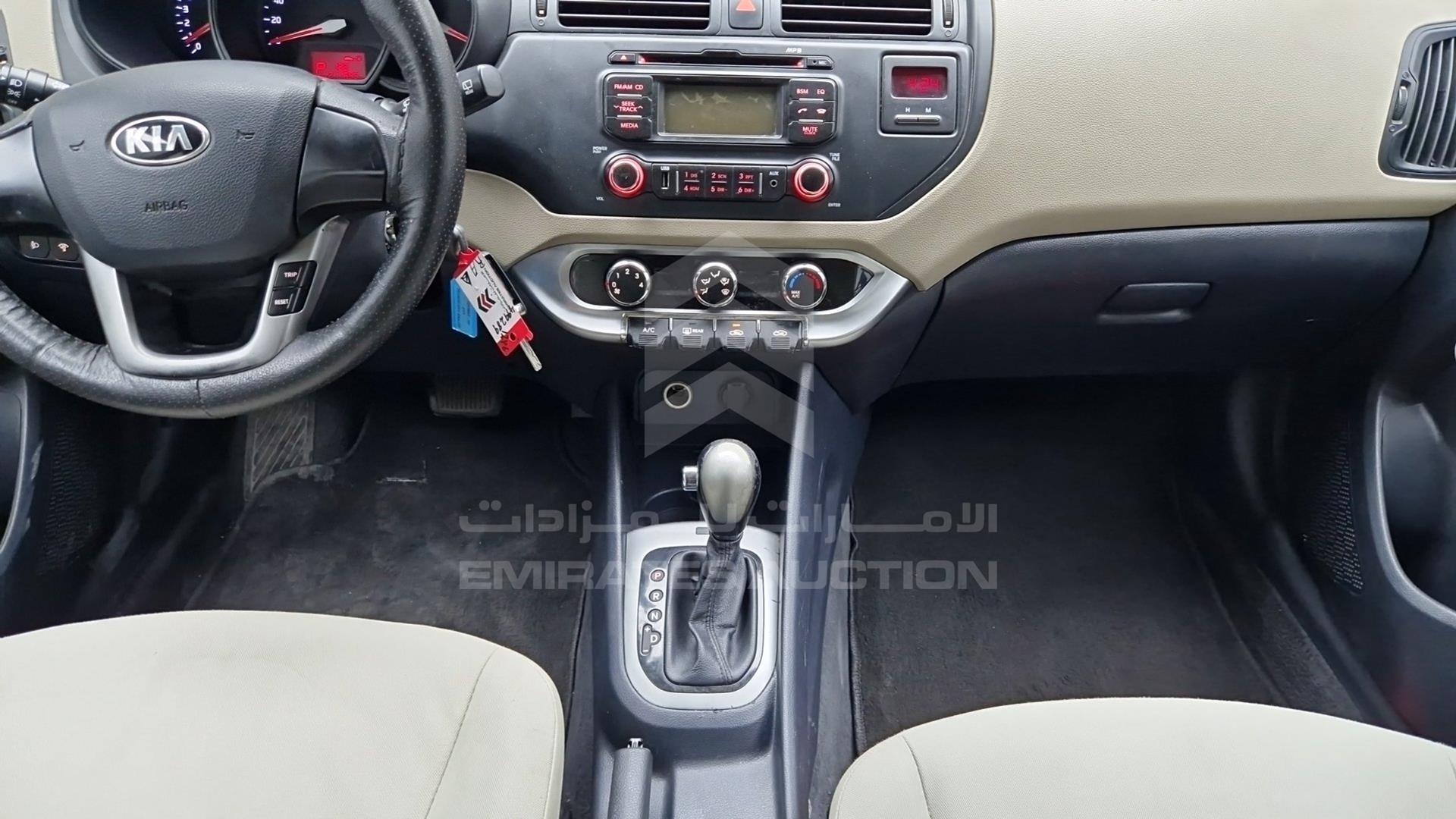 2014 KIA RIO VIN: KNADM5121E6848876