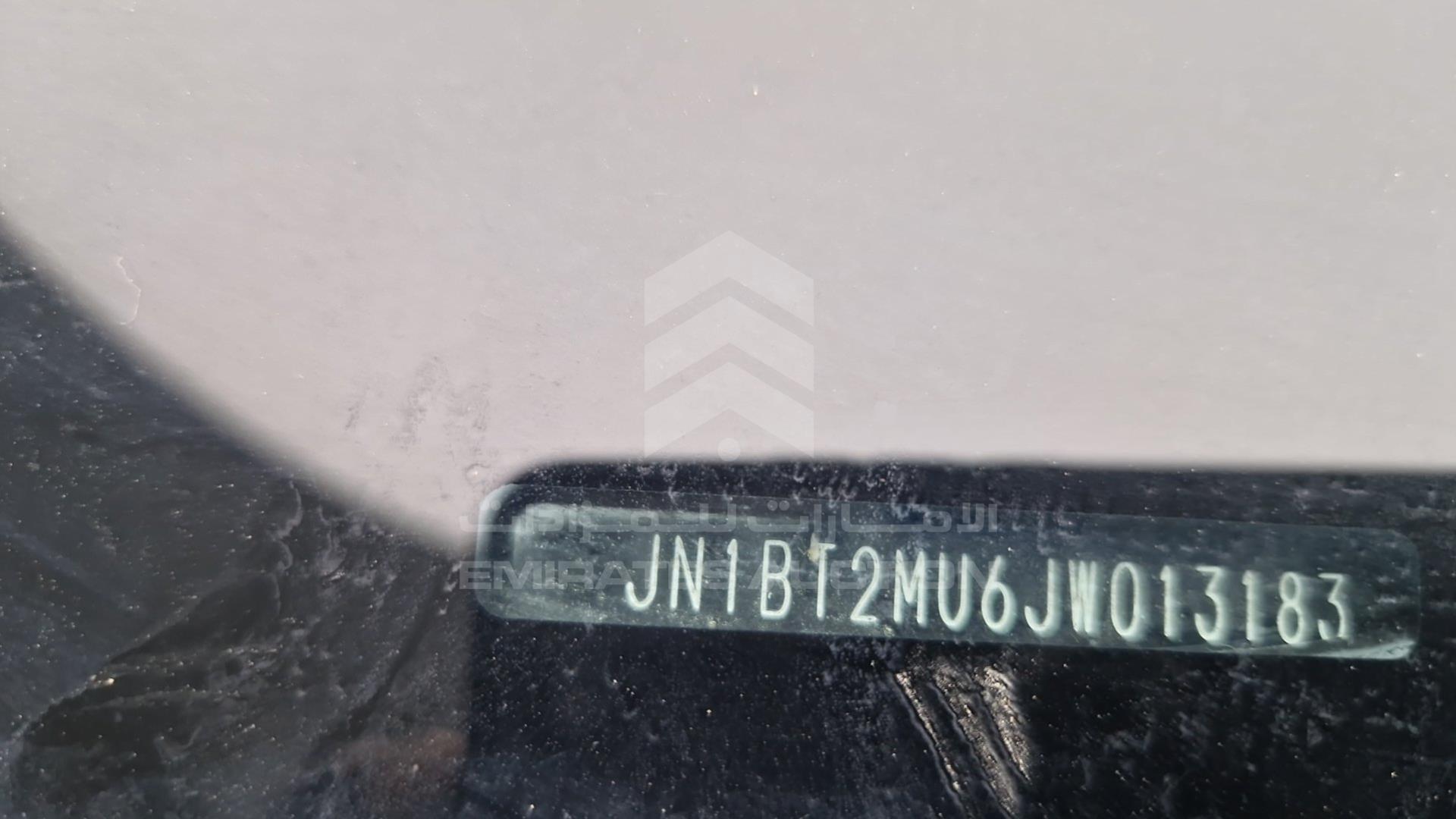 2018 NISSAN X-TRAIL VIN: JN1BT2MU6JW013183