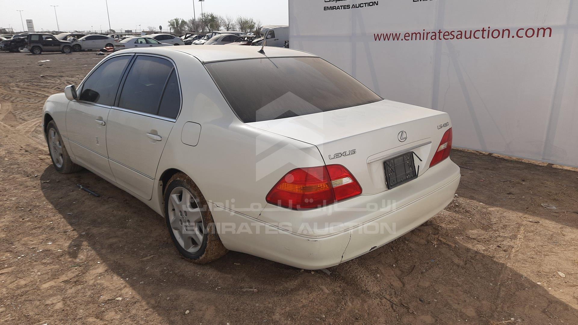 2001 LEXUS LS 430 VIN: JTHBN30F510045340