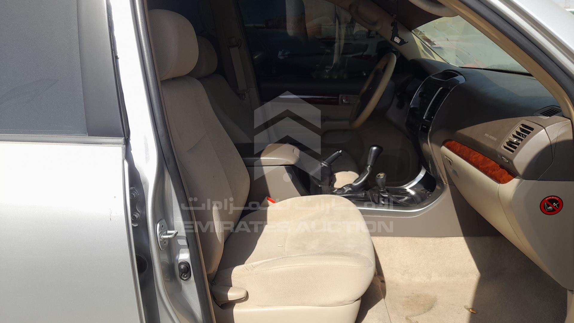 2008 TOYOTA PRADO VIN: JTEBU25J985148121