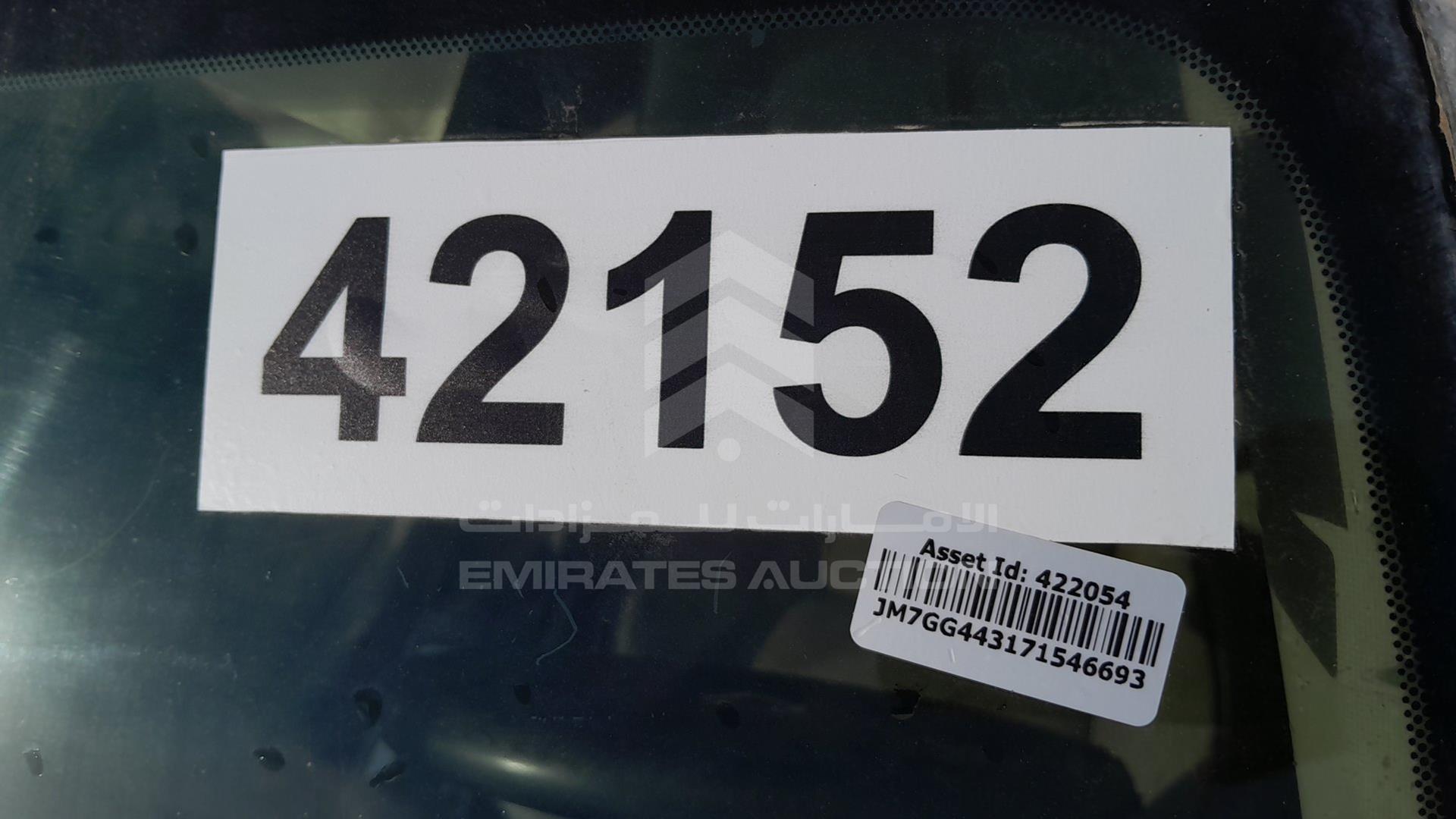 2007 MAZDA 6 VIN: JM7GG443171546693