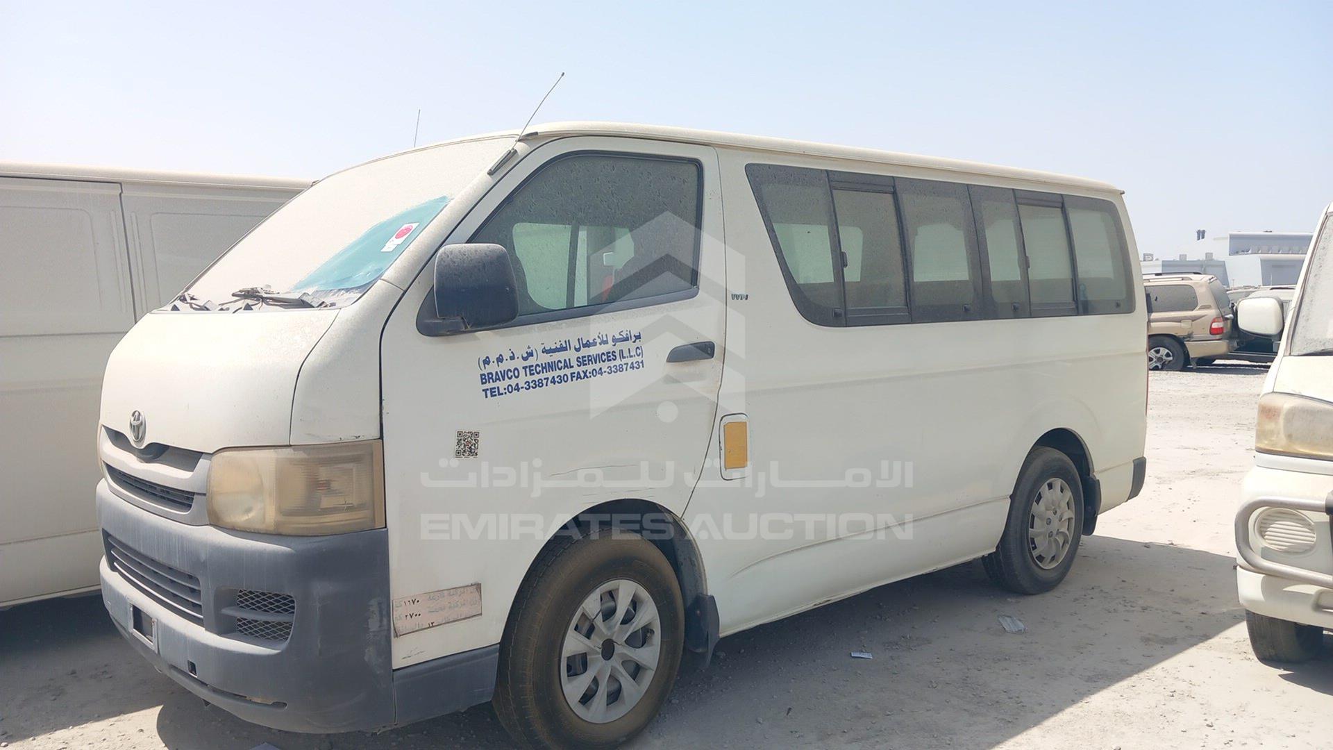 2009 TOYOTA HIACE VIN: JTGJX02P895013317