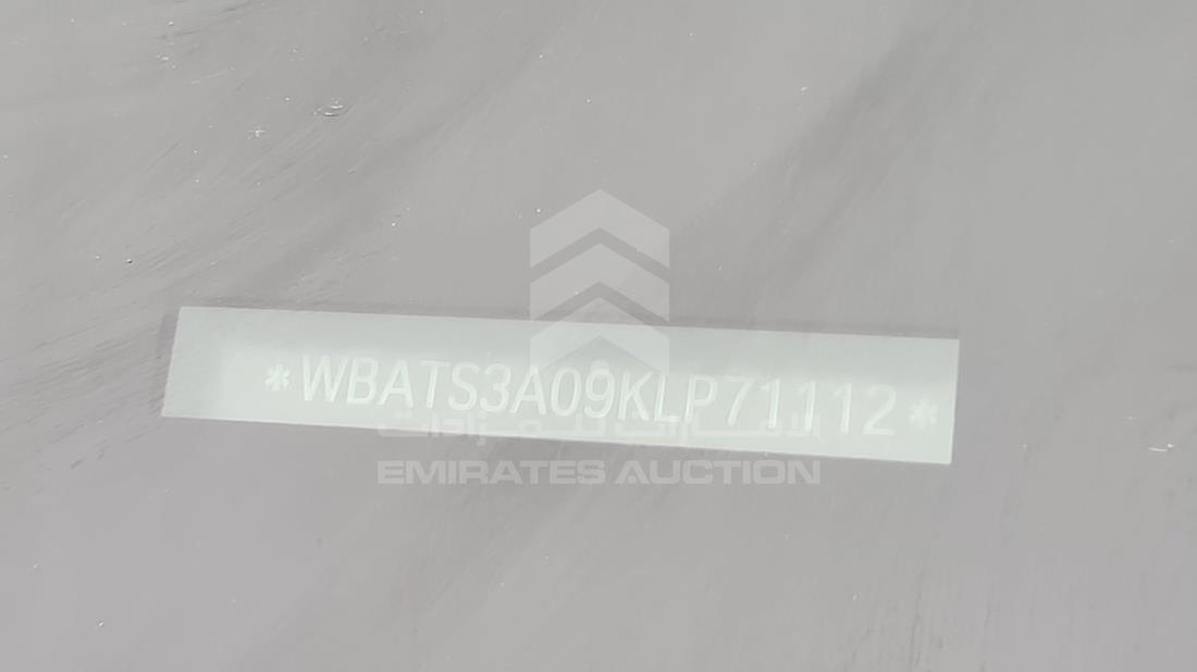 2019 BMW X3 — VIN on Frame — Photo 5
