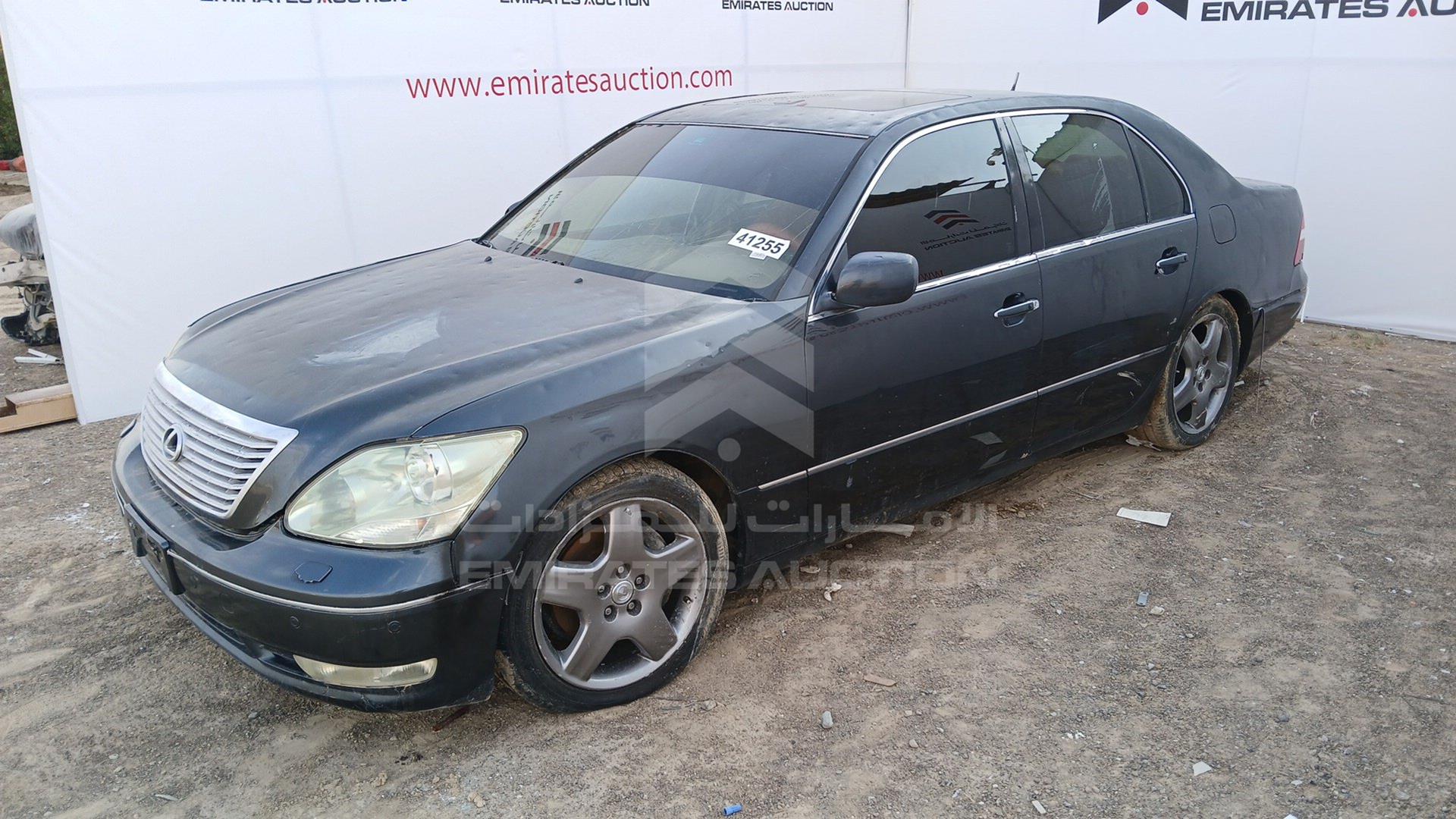 2005 LEXUS LS 430 VIN: JTHBN36F355001580