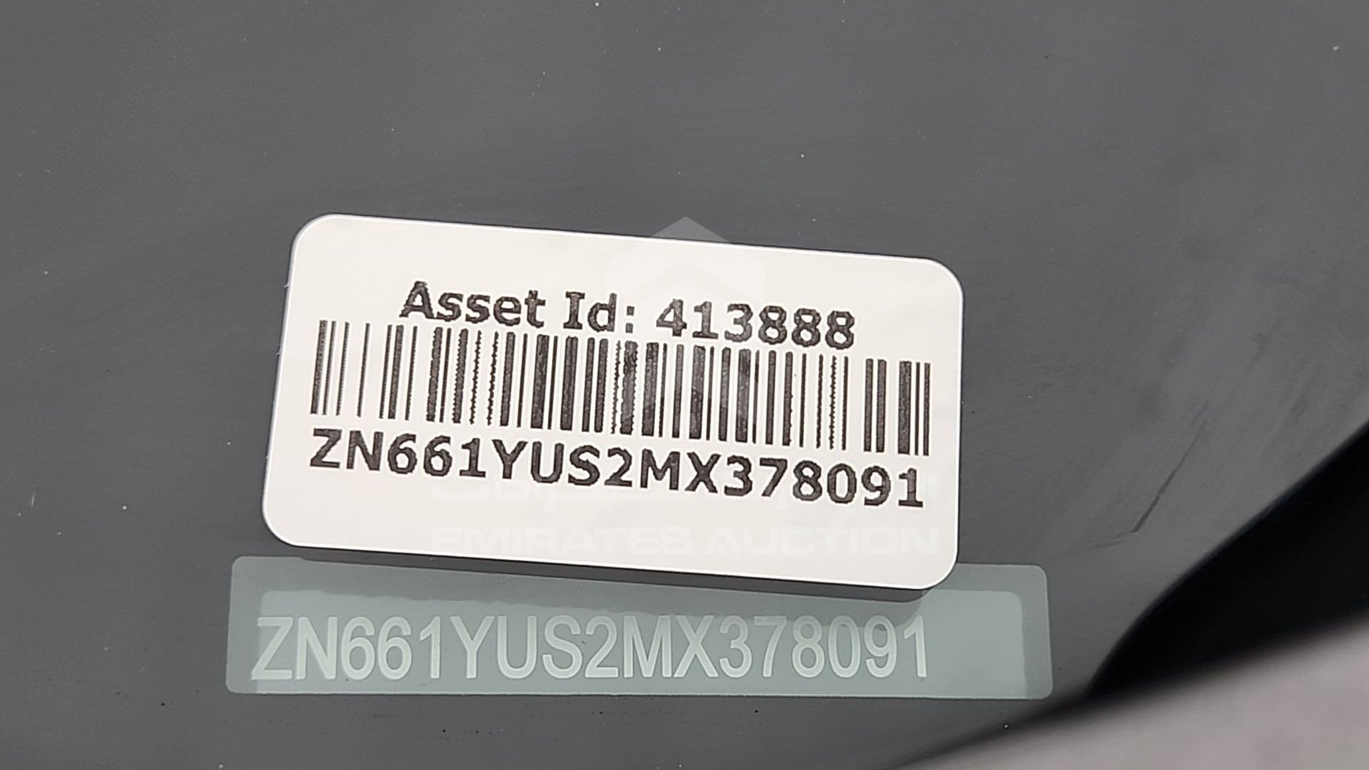 2021 MASERATI LEVANTE VIN: ZN661YUS2MX378091
