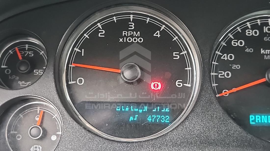 2008 Chevrolet Tahoe — Odometer Reading — Photo 2