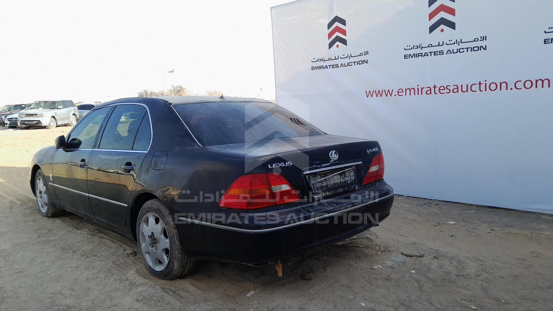 2001 LEXUS LS 430 VIN: JTHBN30F610034198