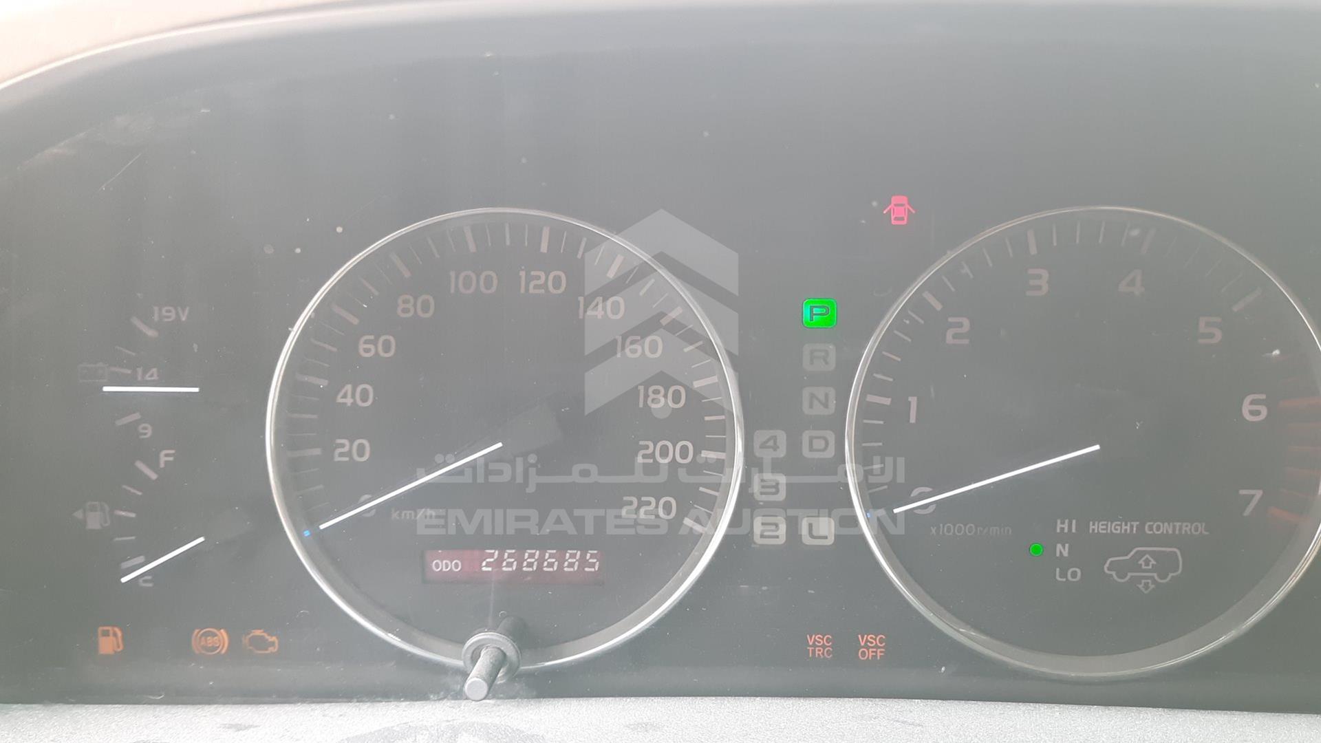 2006 TOYOTA LAND CRUISER VIN: JTEHT05J162089016
