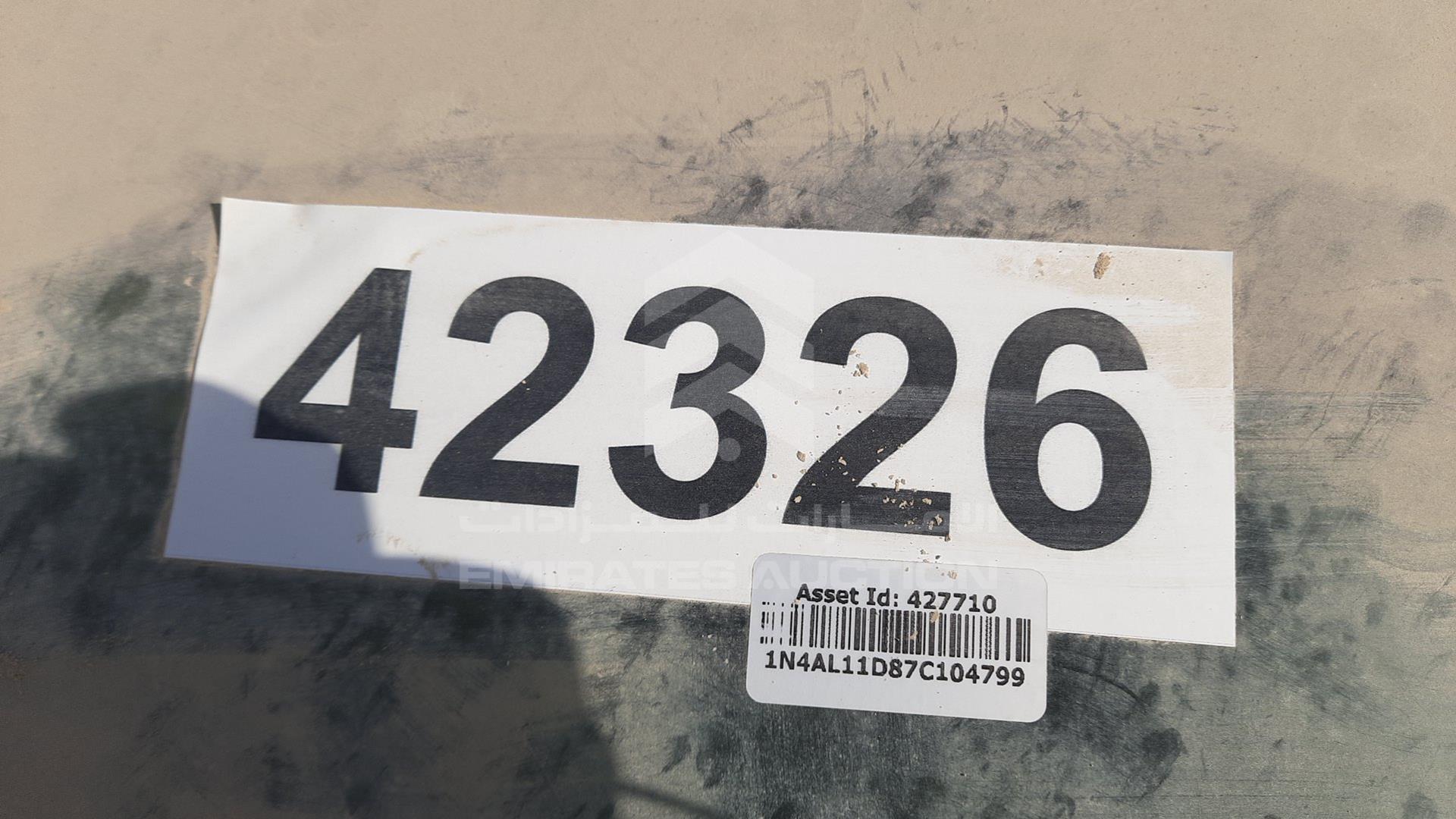 2007 NISSAN ALTIMA VIN: 1N4AL11D87C104799