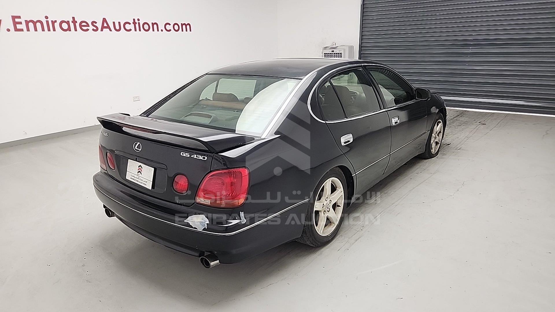 2001 LEXUS GS 430 VIN: JT8BL69SX10007206