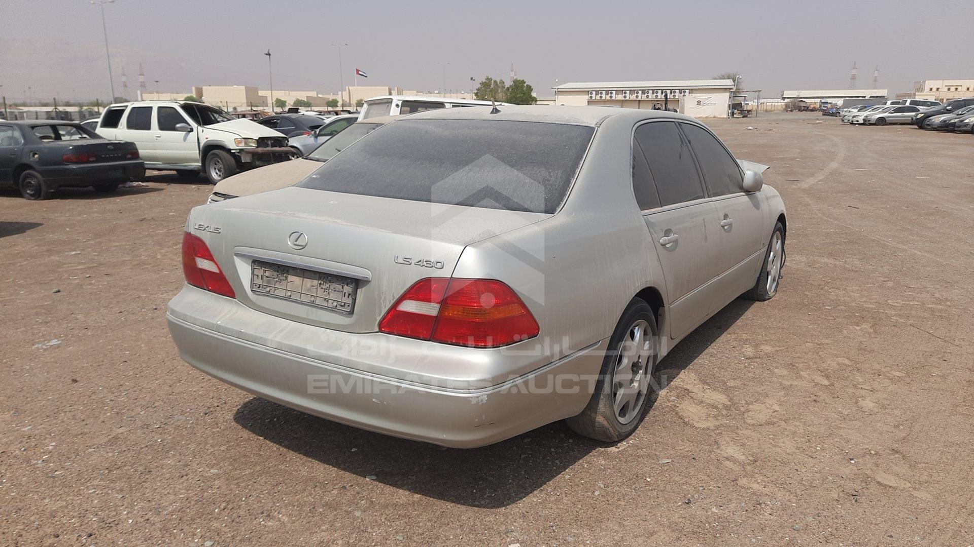 2001 LEXUS LS 430 VIN: JTHBN30F110008026