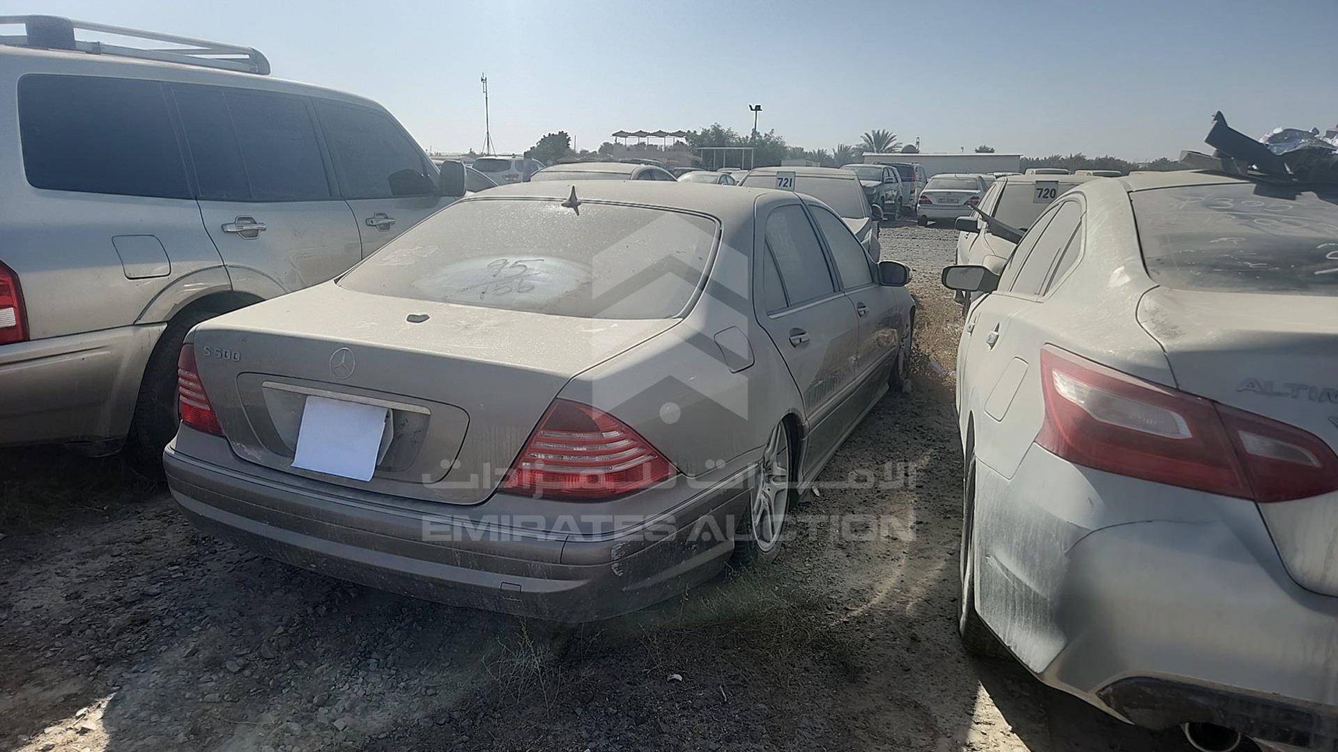2006 MERCEDES S 500 VIN: WDBNG75JX6A480433