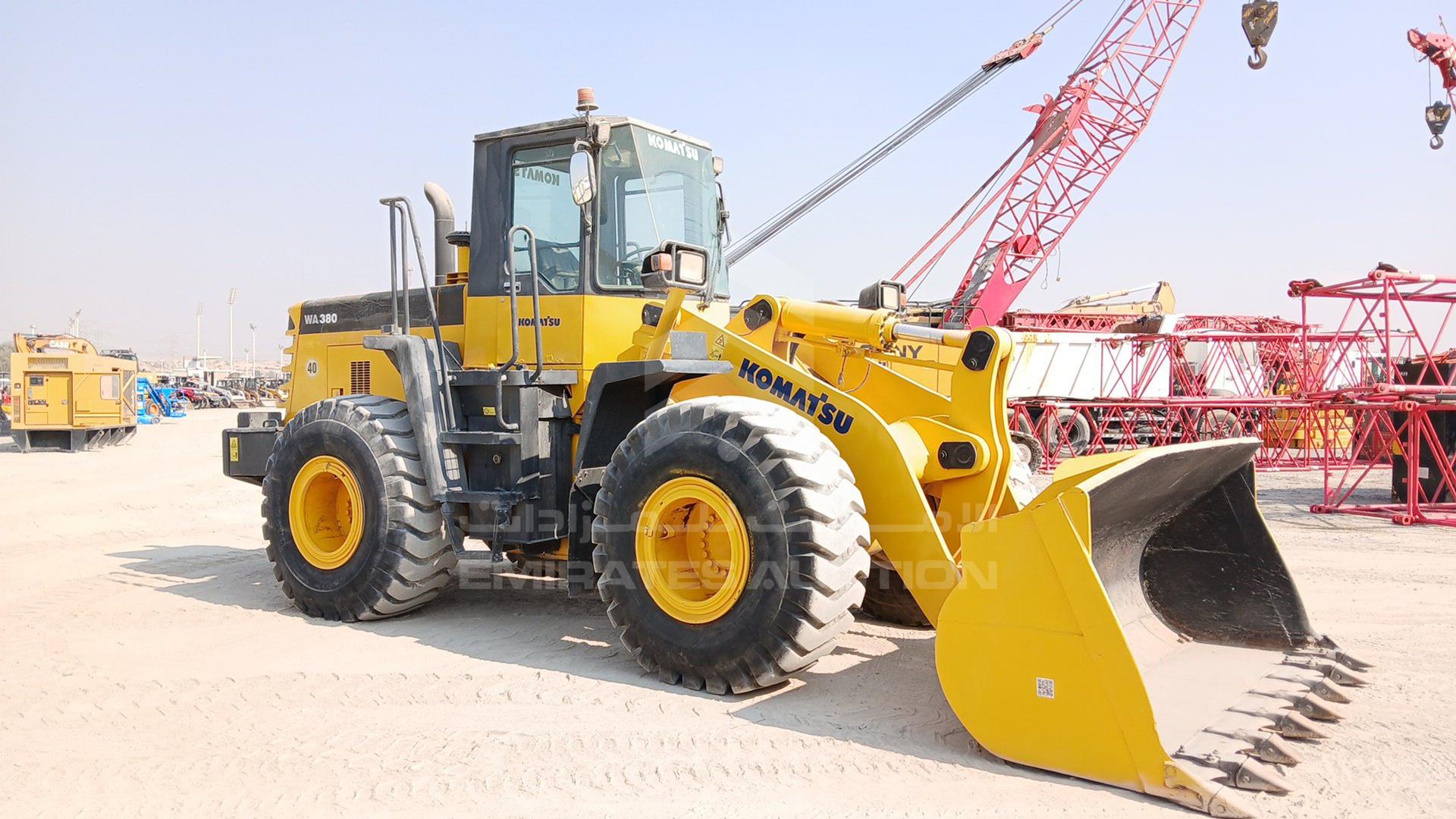 2009 KOMATSU WA380-3 VIN: KMTWA031C01054650