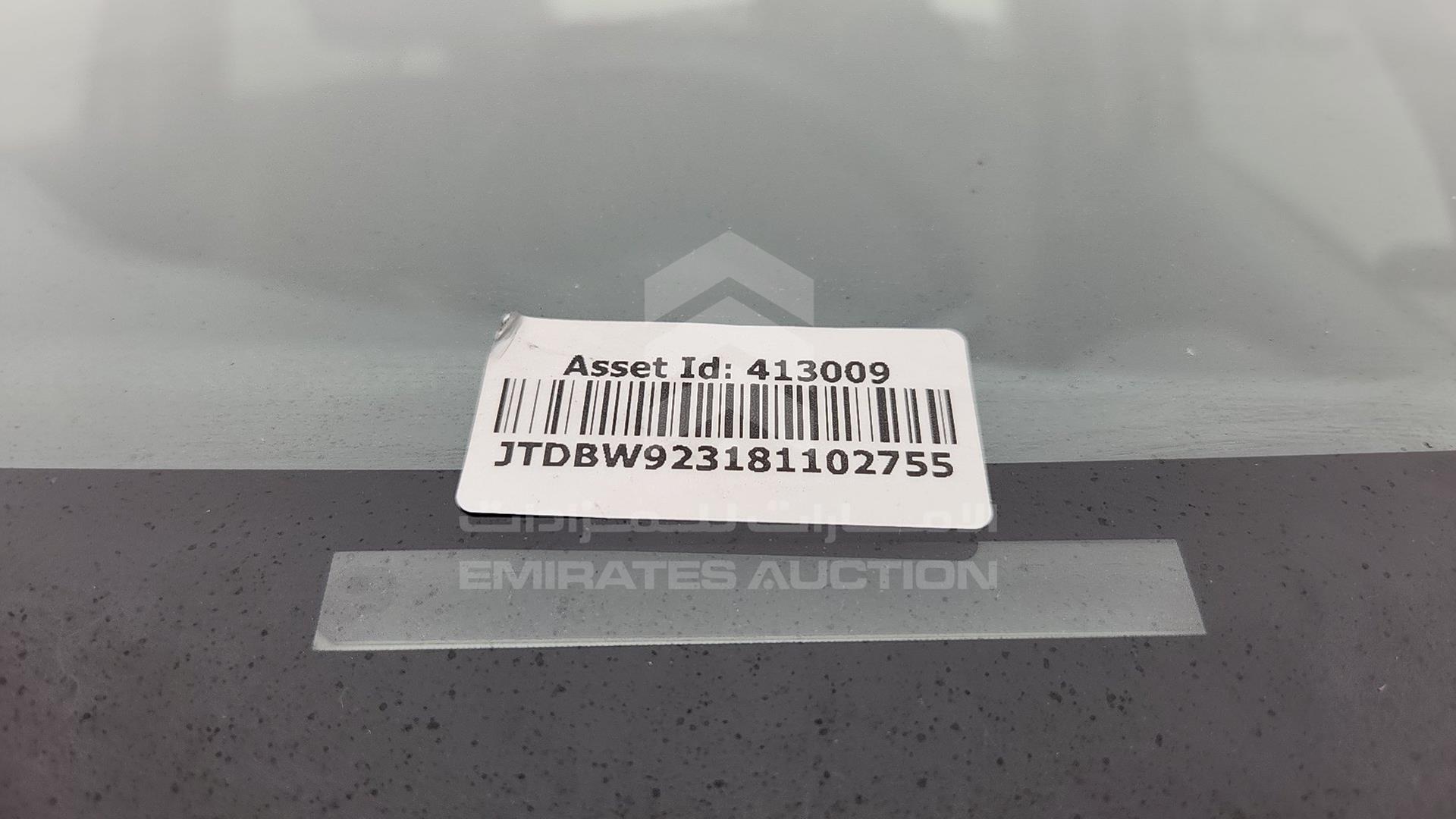 2008 TOYOTA YARIS VIN: JTDBW923181102755
