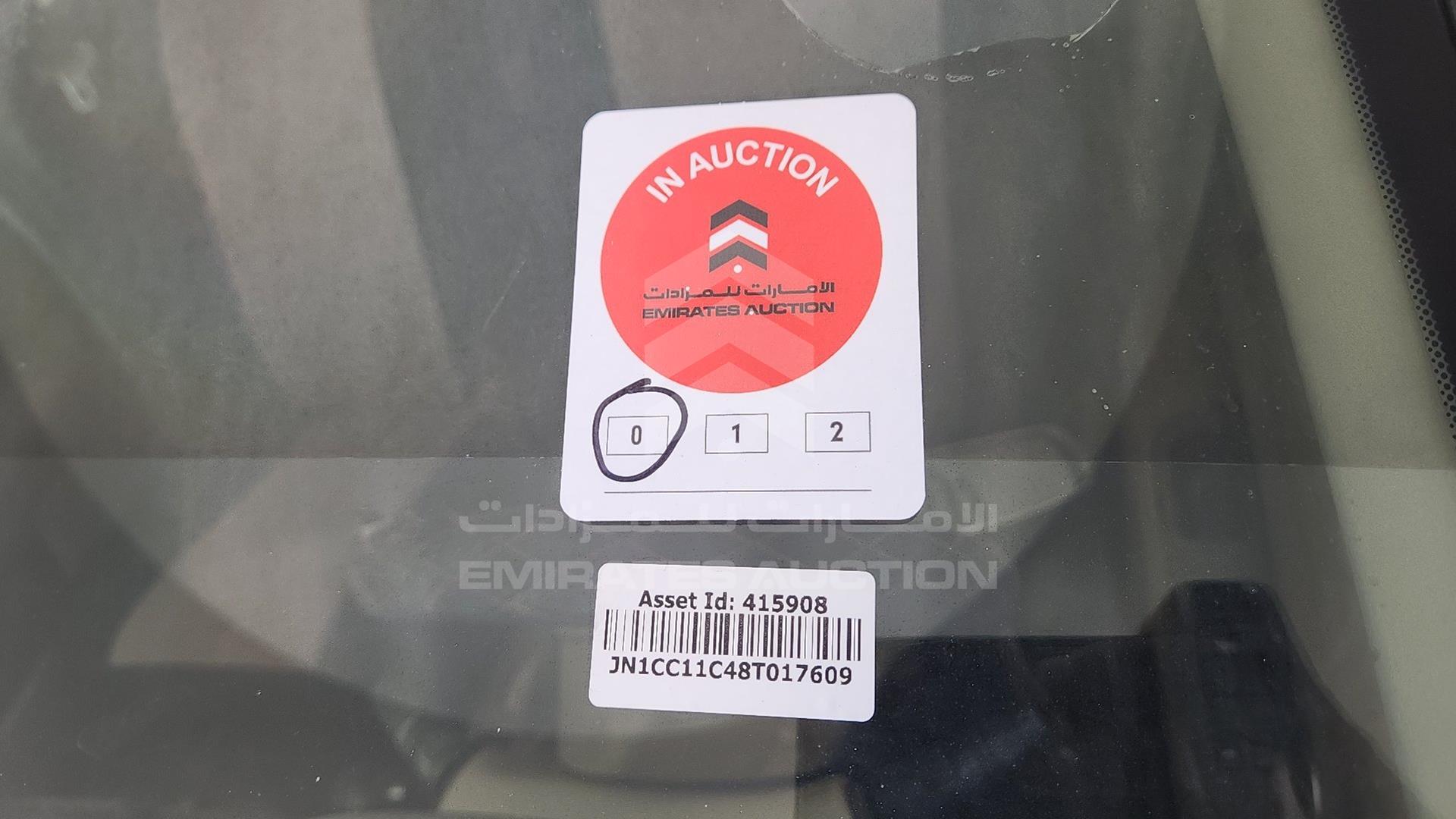 2008 NISSAN TIIDA VIN: JN1CC11C48T017609