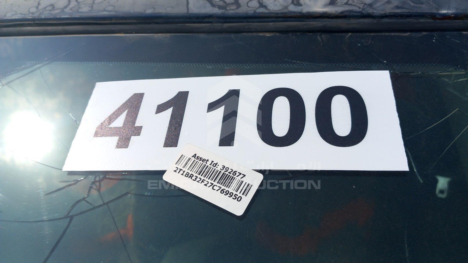 2007 TOYOTA COROLLA VIN: 2T1BR32F27C769950