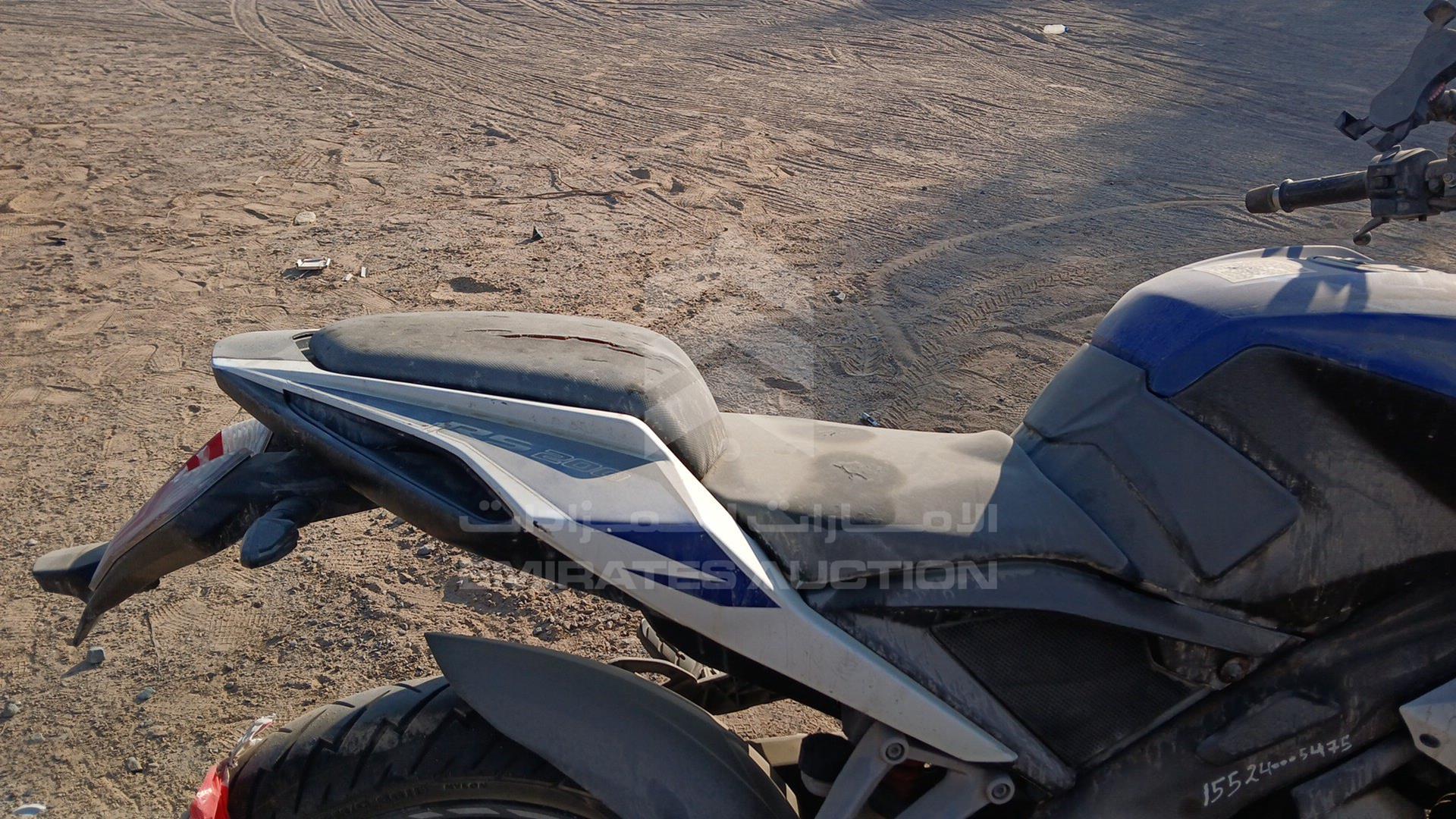 2018 BAJAJ 200 CC VIN: MD2A55FY1HCG12201