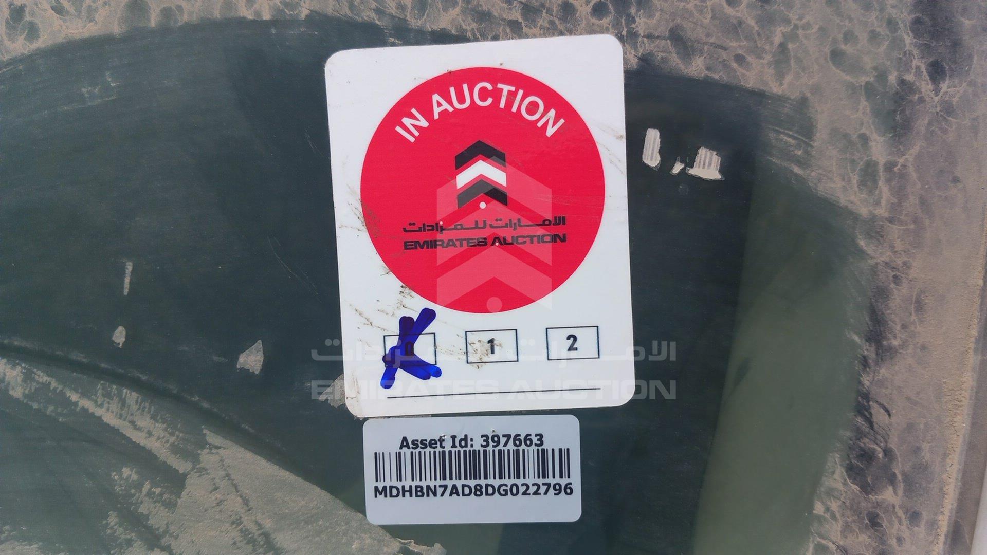 2013 NISSAN SUNNY VIN: MDHBN7AD8DG022796