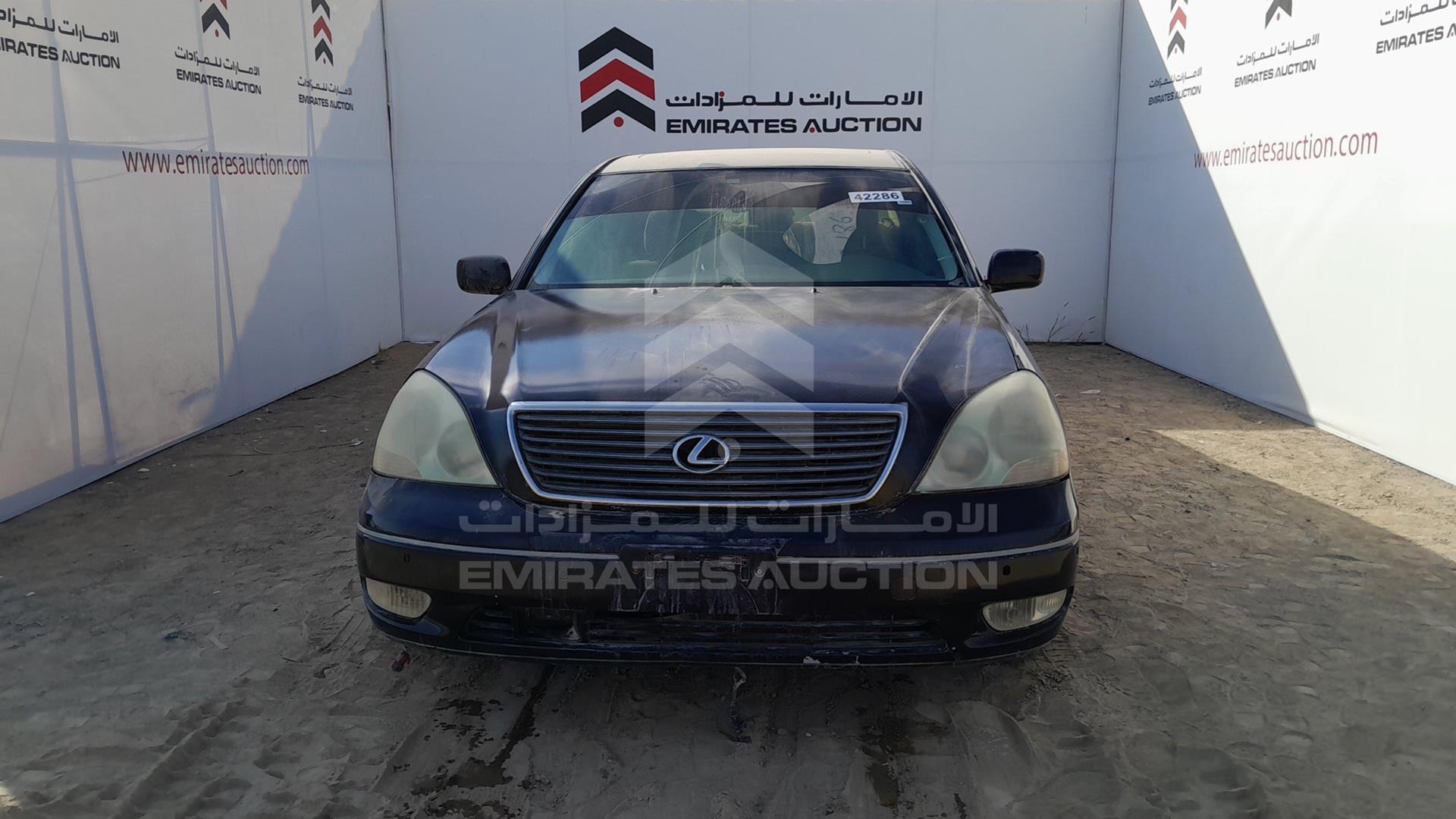 2001 LEXUS LS 430 VIN: JTHBN30F610051499