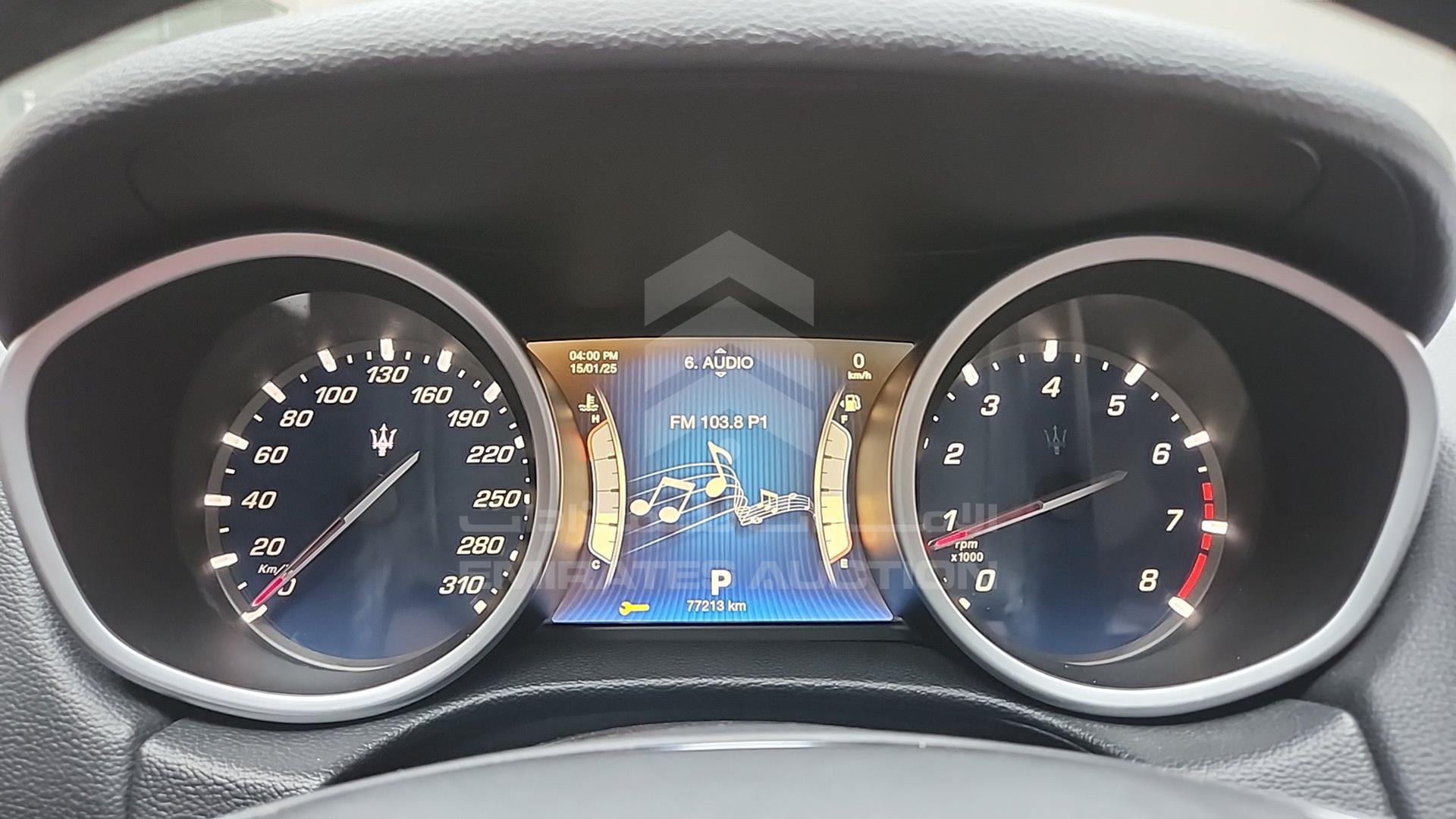 2014 MASERATI GHIBLI VIN: ZAMRS57F2E1109940
