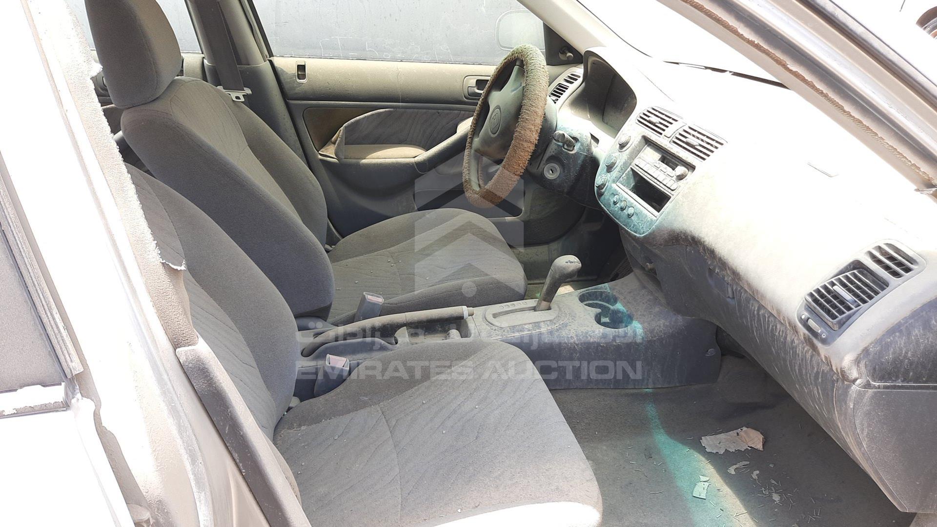 2002 HONDA CIVIC VIN: JHMES86342S401153