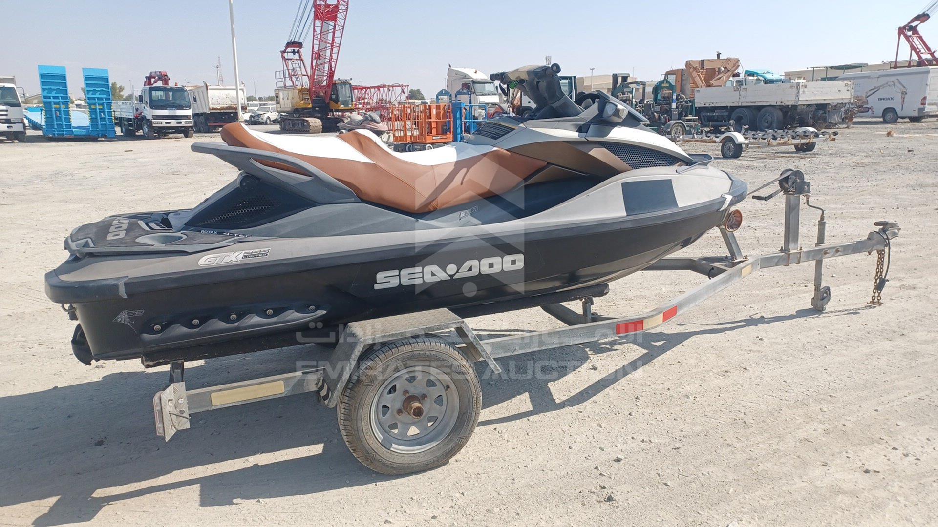 2009 JET SKI + TROLLEY SEA DOO VIN: CA-YDV51609E909