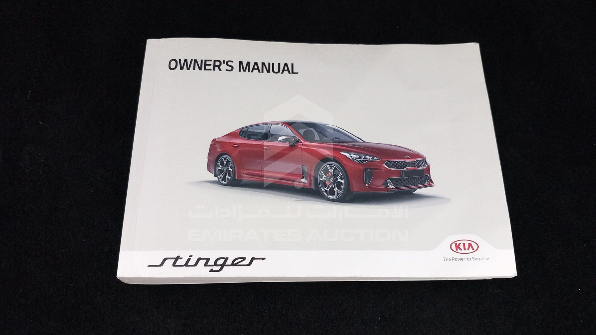 2020 KIA STINGER VIN: KNAE551C6L6074518