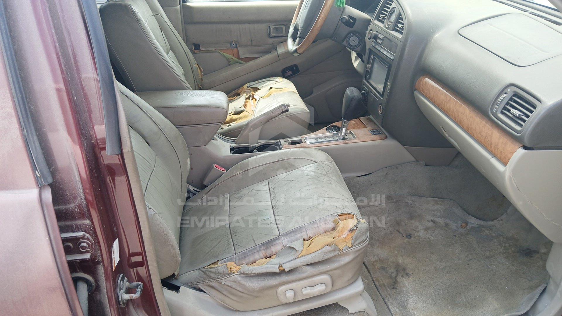2001 INFINITI QX4 VIN: JNRDR07Y41W100782