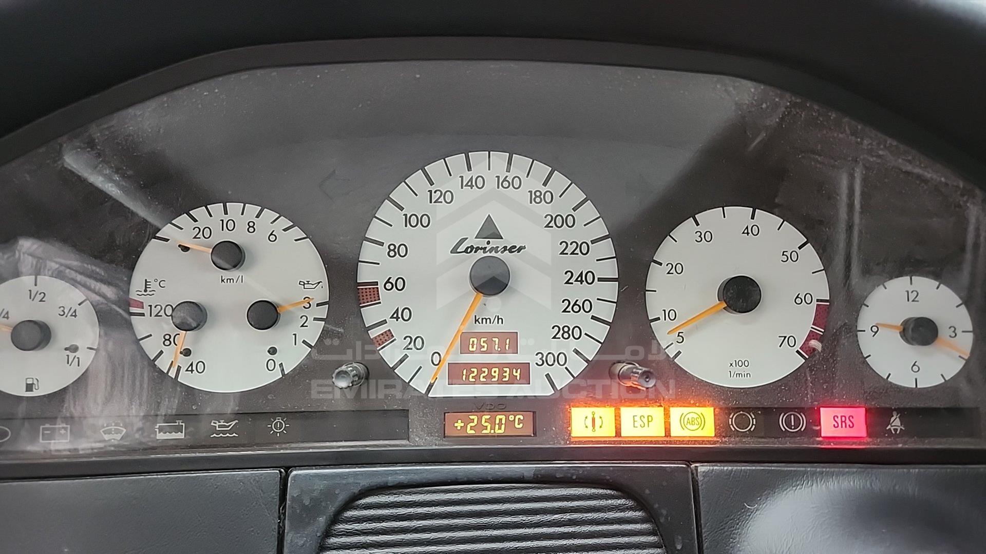 1997 MERCEDES CL 600 VIN: WDB1400761A337633