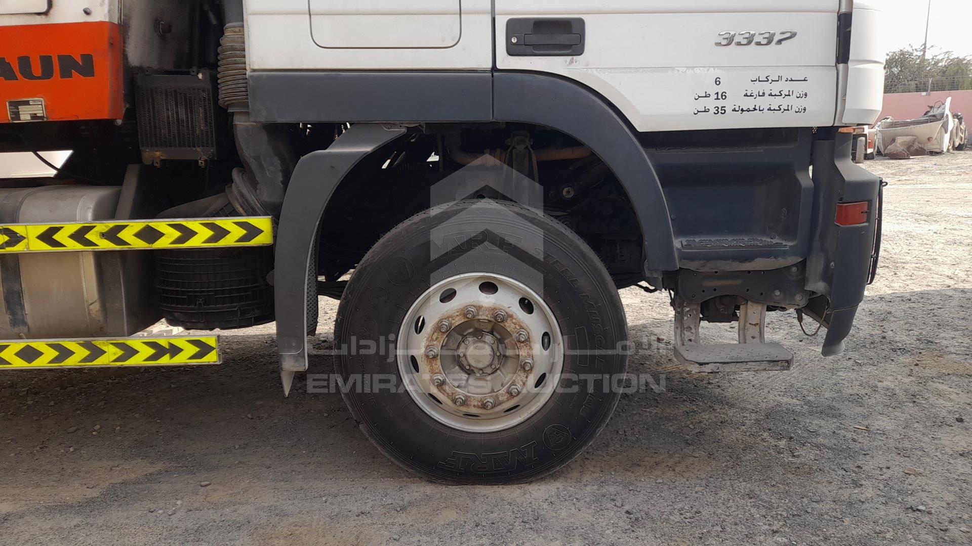 2008 MERCEDES ACTROS VIN: WDAKHCAA28L280334