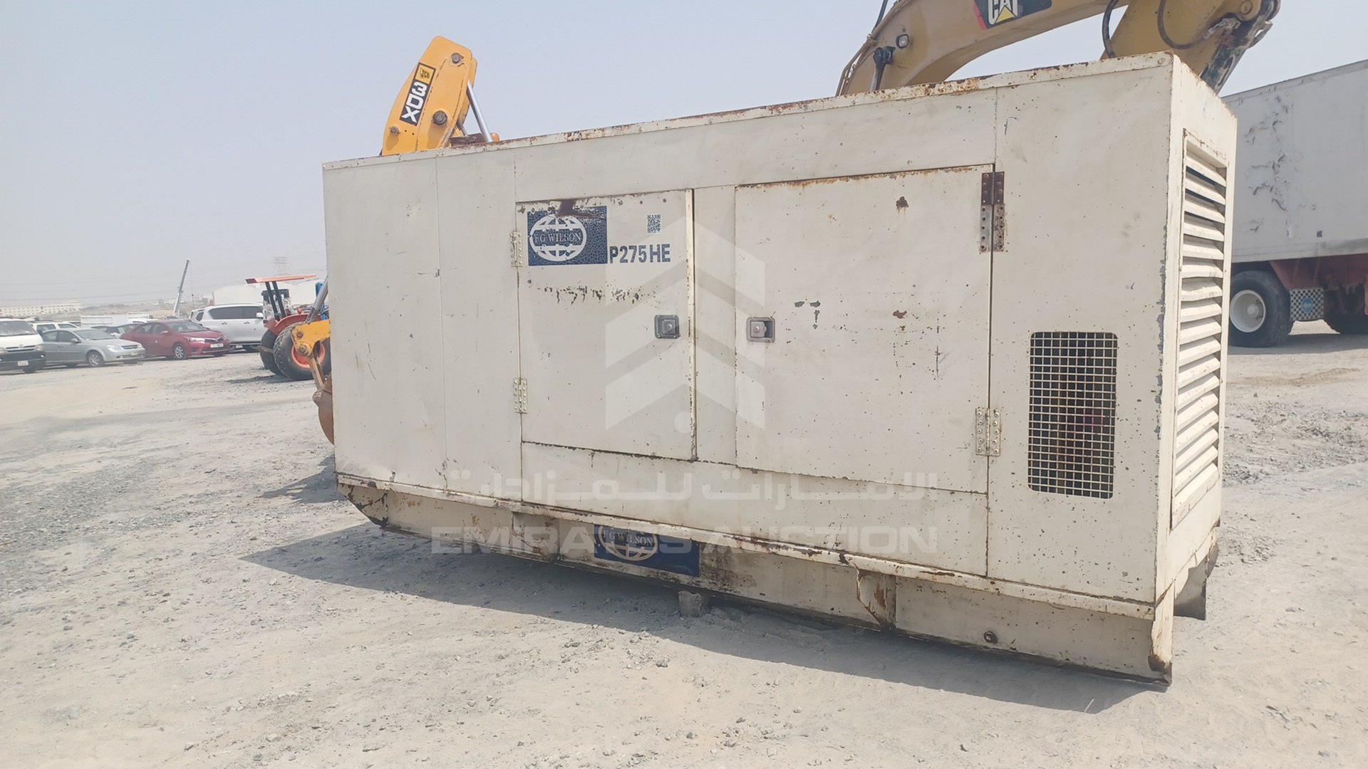 0 GENERATOR FG WILSON VIN: FGWNAV01EF0A12103