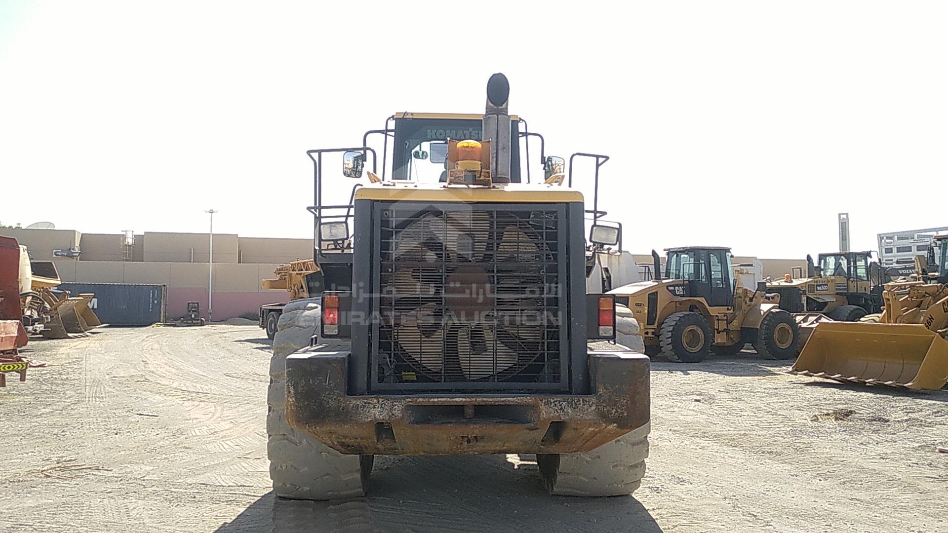 2014 KOMATSU WA500-6 VIN: KMTWA096V01055303