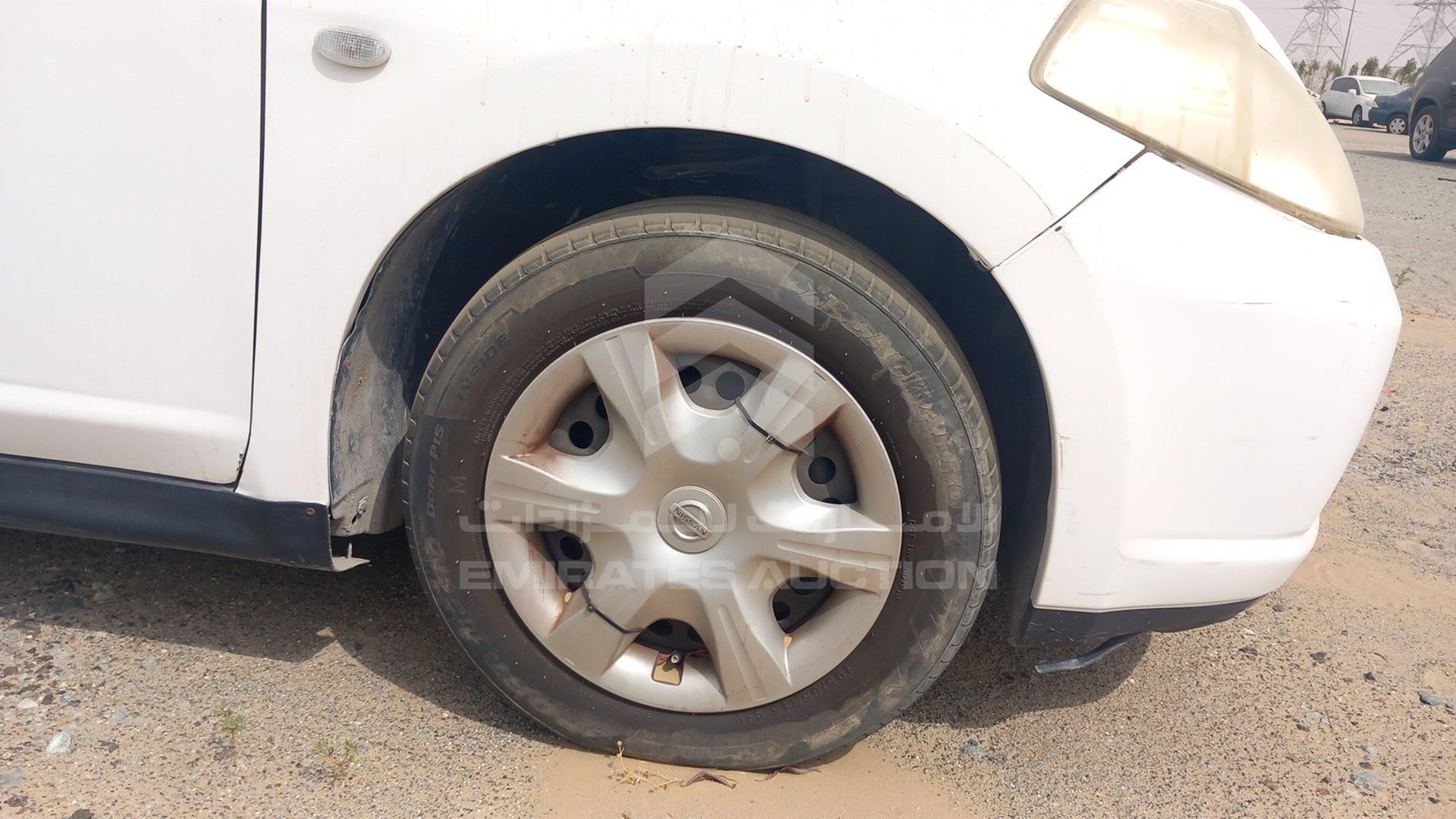 2008 NISSAN TIIDA VIN: JN1CC11C28T010545
