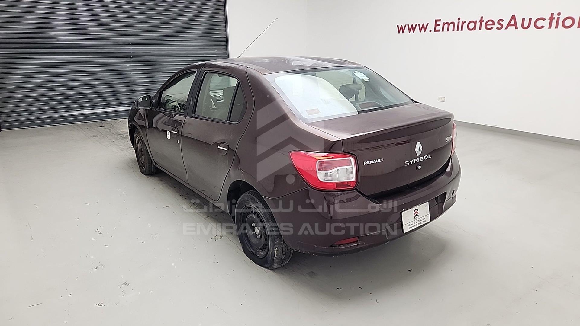 2017 RENAULT SYMBOL VIN: VF14SRAB3HT518726