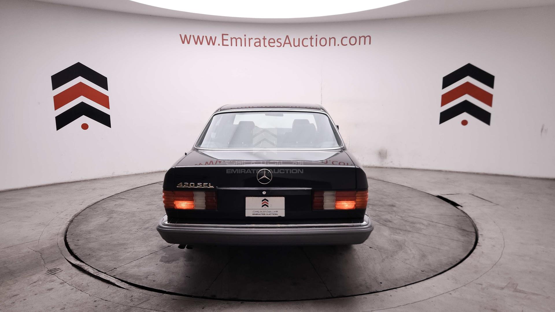 1989 MERCEDES S420 VIN: WDBCA35E6KA487507